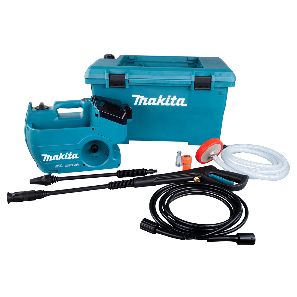 Høytrykksspyler Makita LXT DHW080ZK LXT 2x18V uten Batteri & Lader