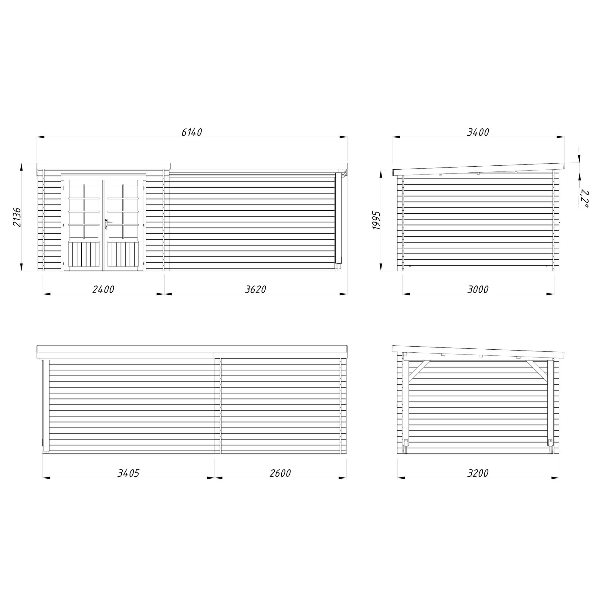 Hagestue Palmako Ella 16,9 m2