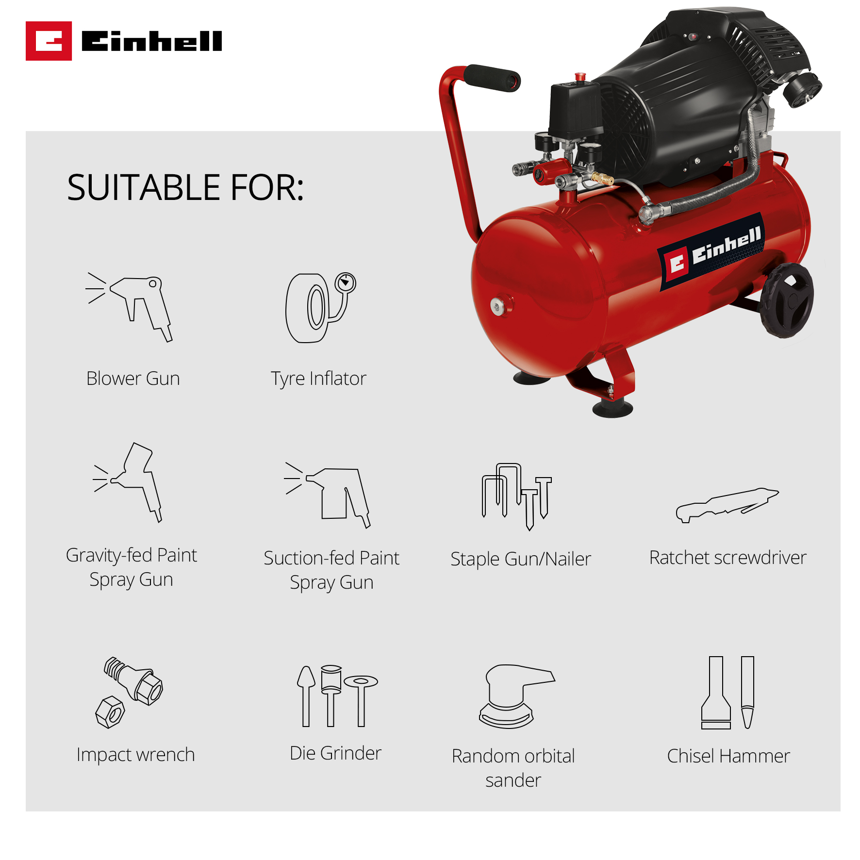 Kompressor Einhell TC-AC 420/50/10 V