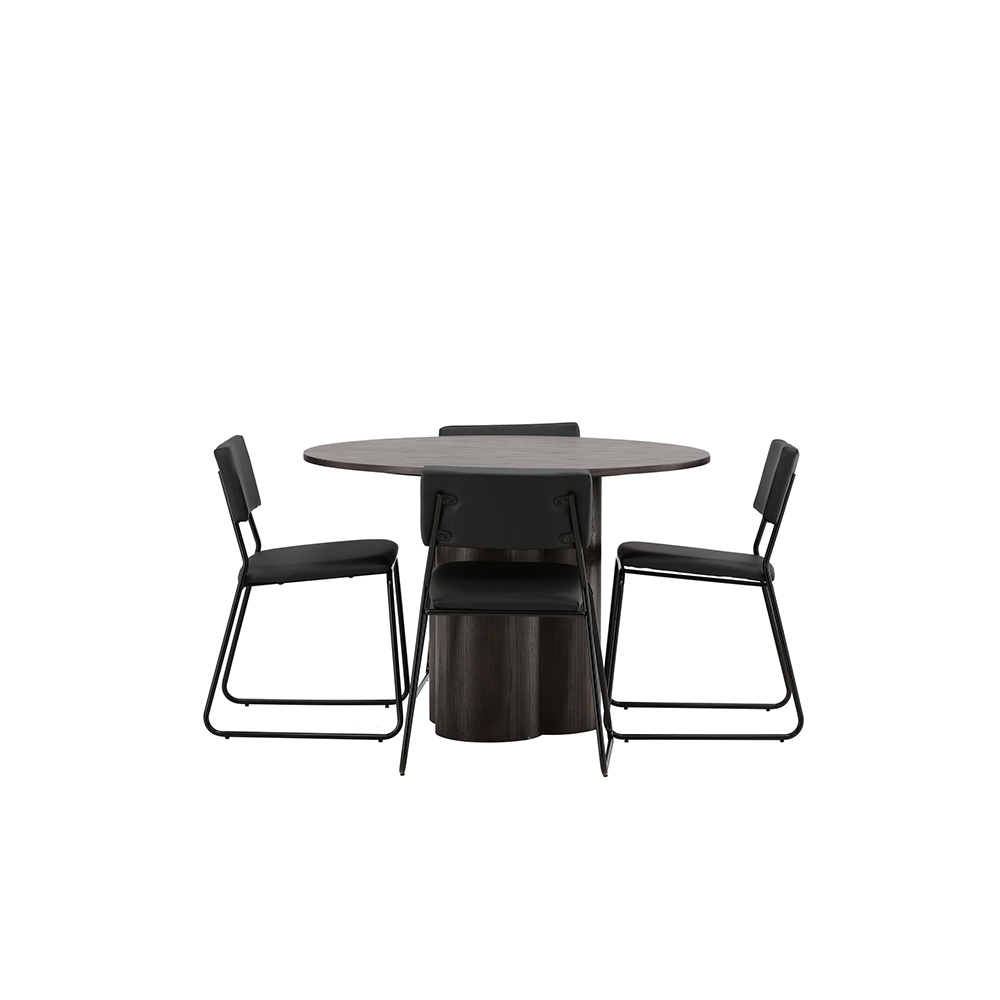 Spisegruppe Venture Home Olivia med 4 Kenth Stoler