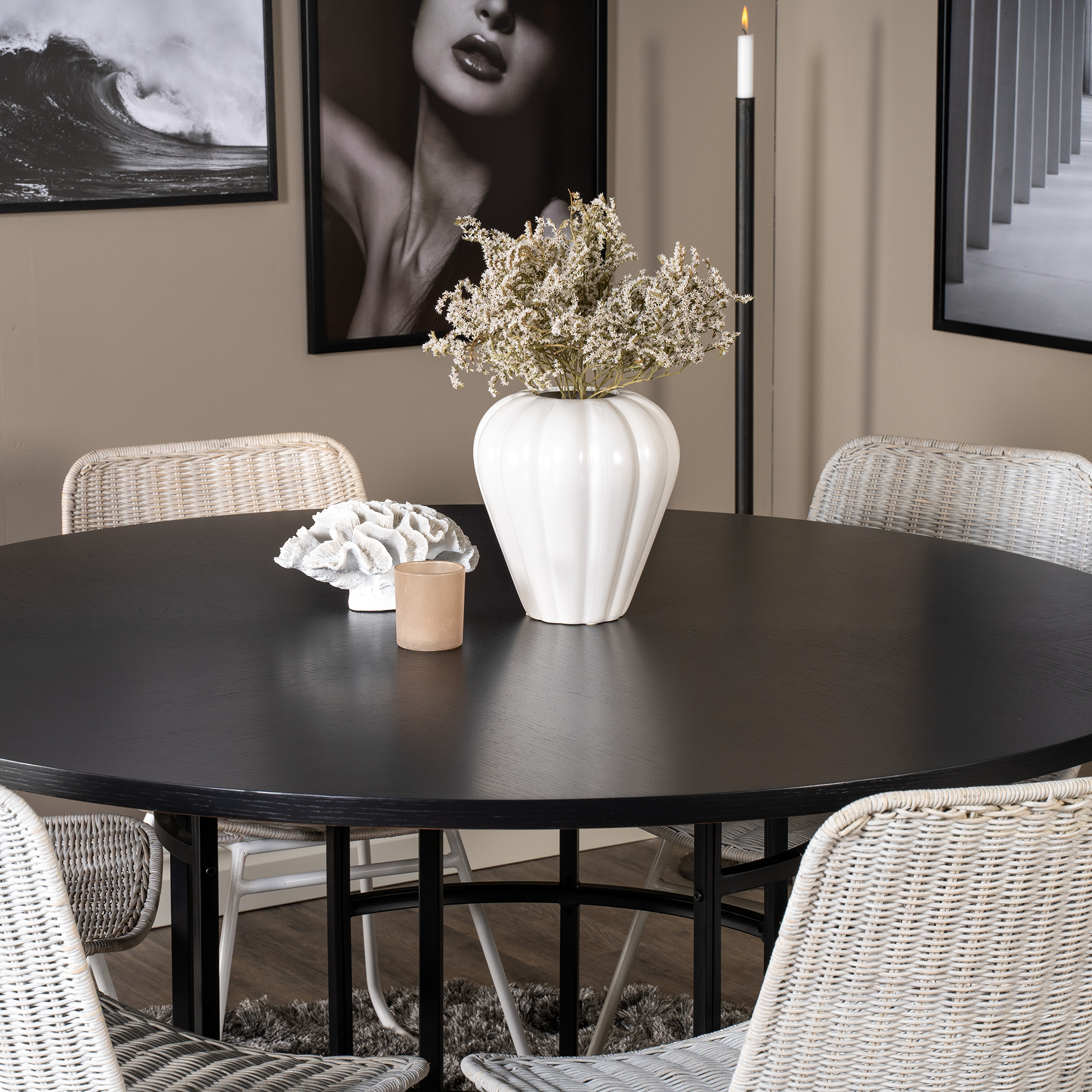 Spisegruppe furniture/fashion Copenhagen med 6 Cornelia Stoler