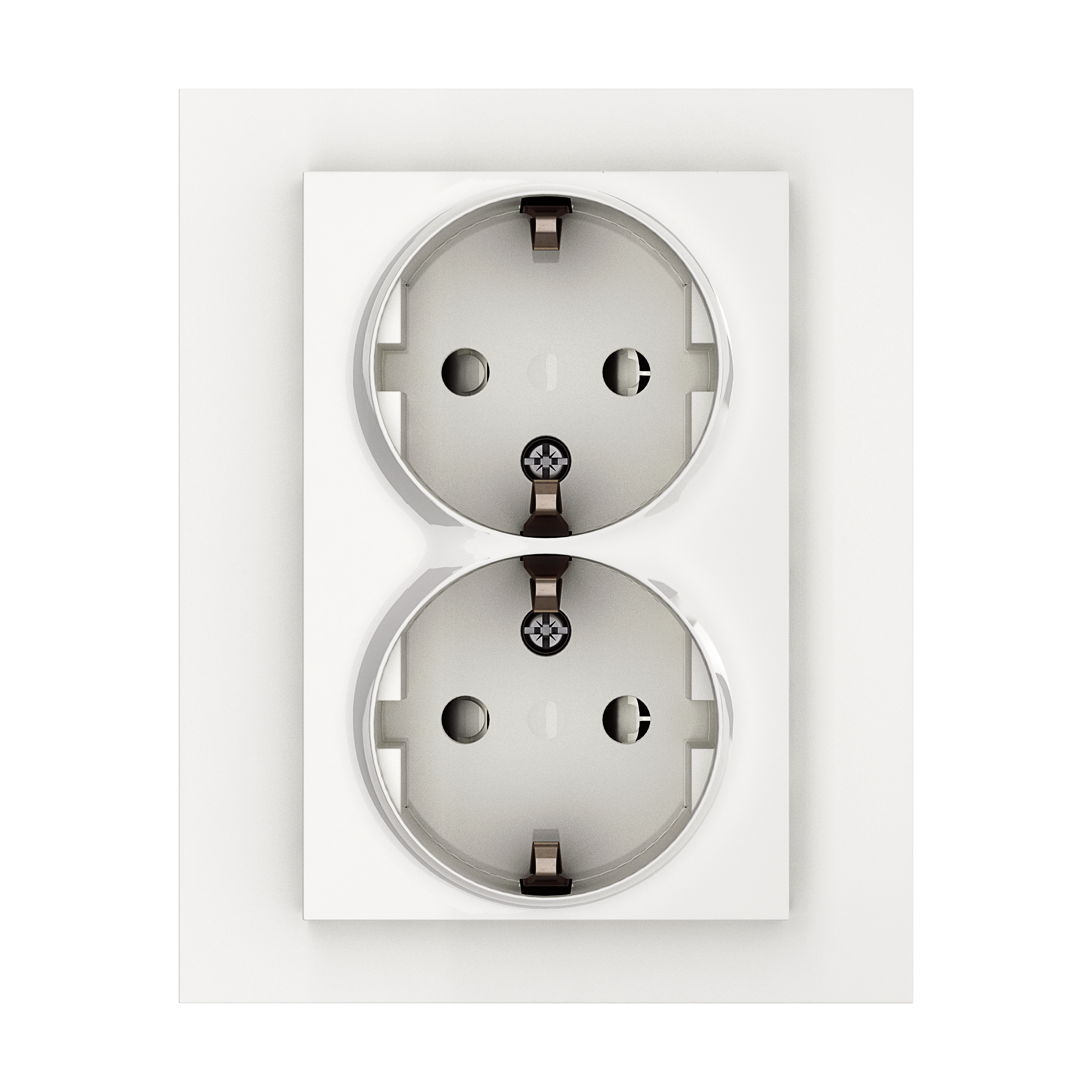 Stikkontakt Elko Plus 2-Veis DUO