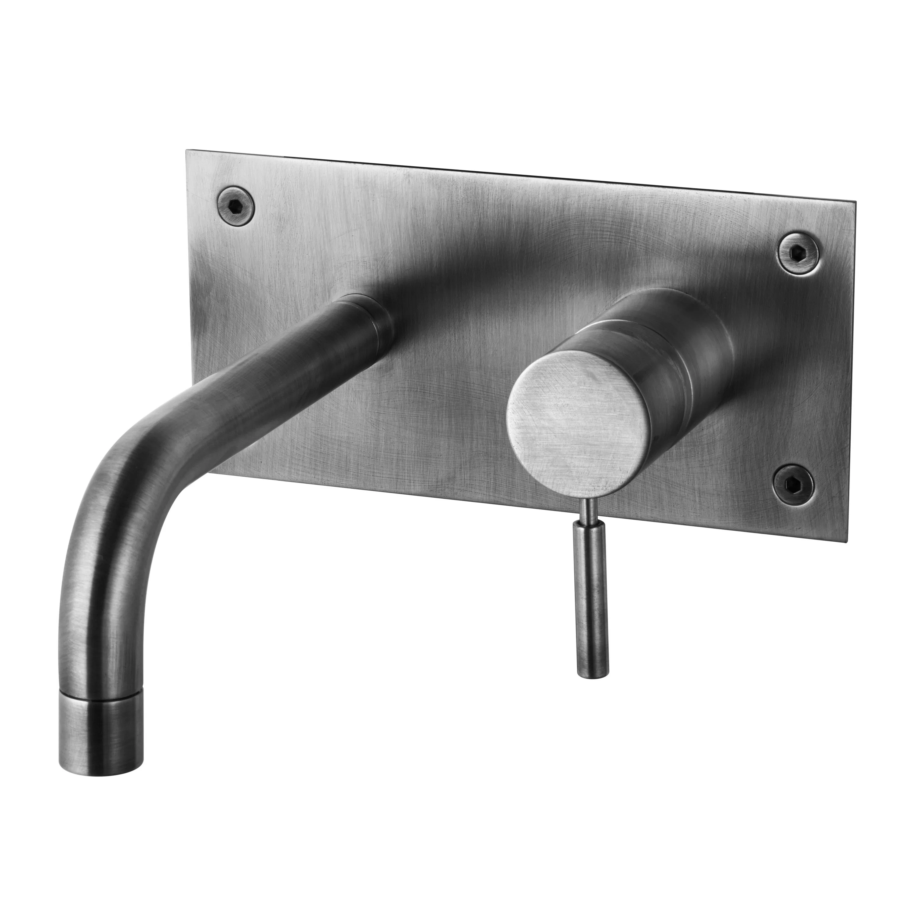 Børstet Black Chrome