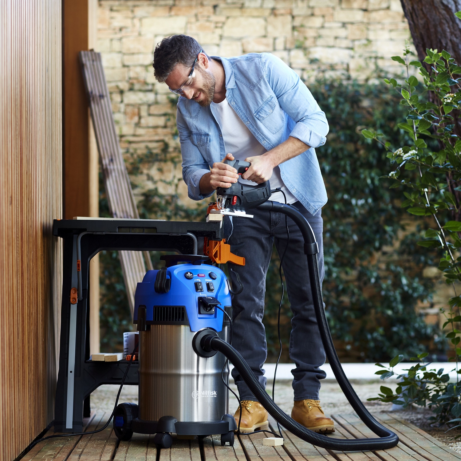 Grovstøvsuger Nilfisk Multi 30 T VSC