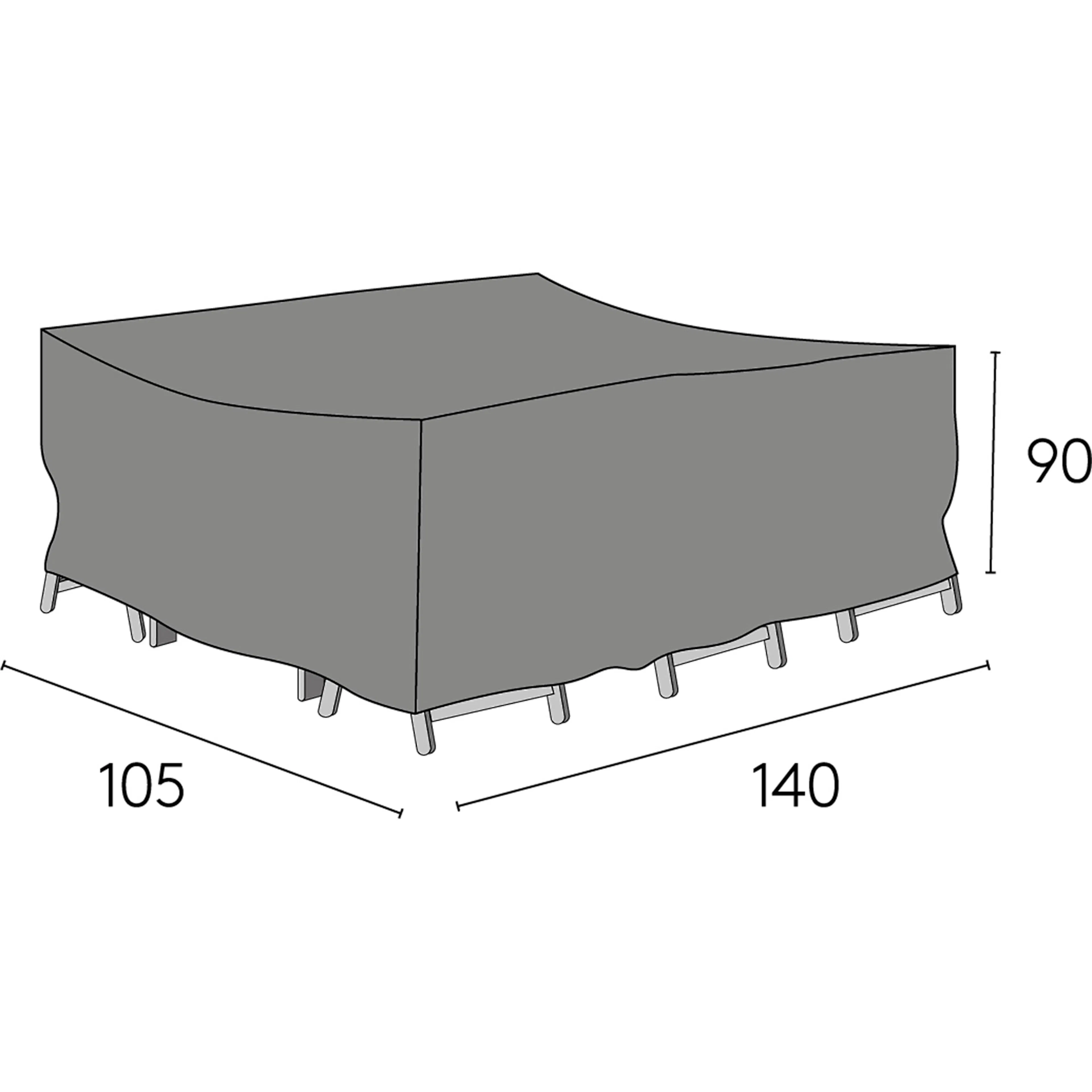 Møbeltrekk Hillerstorp 140 cm