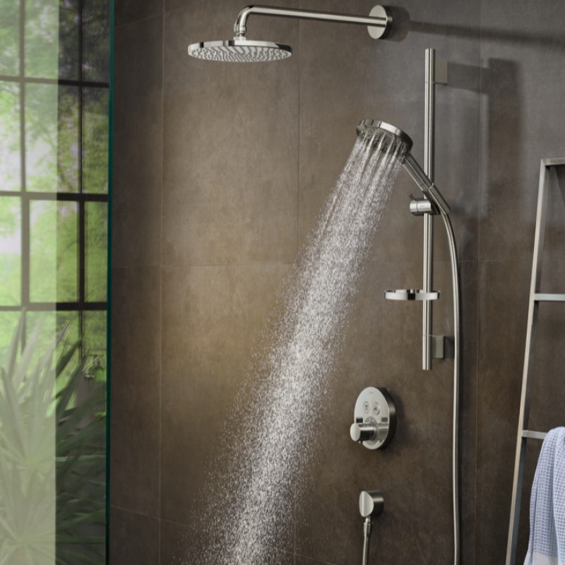 Dusjbatteri Hansgrohe ShowerSelect S 2-utløp Knopp