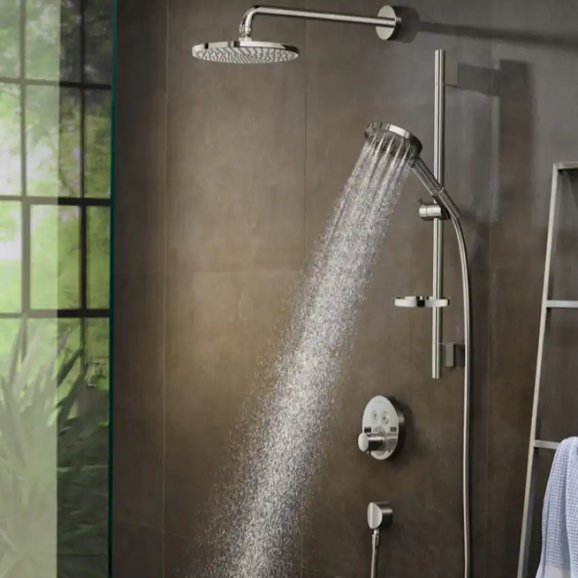 Dusjbatteri Hansgrohe ShowerSelect S 2-utløp Knopp