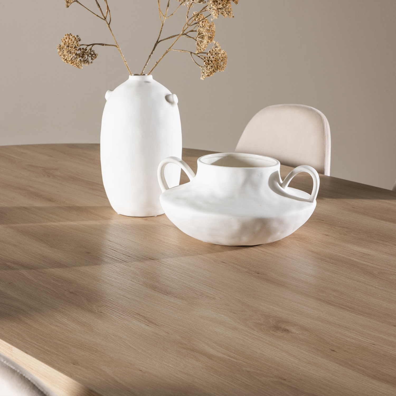 Spisegruppe Venture Home Bootcut 230 med 6 stk Polar Stoler Fløyel