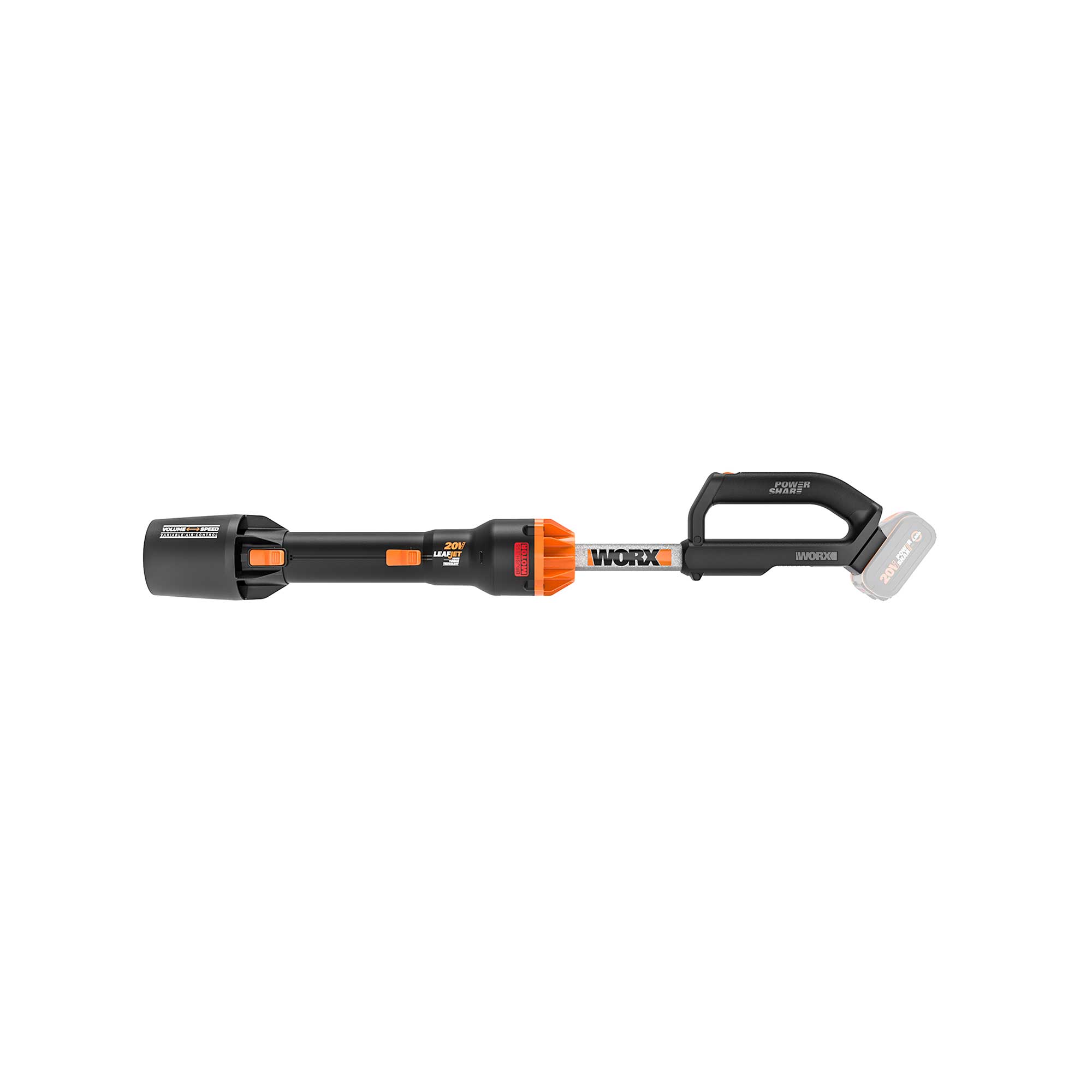 Løvblåser Worx WG543E uten Batteri