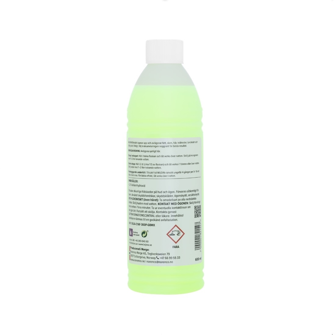 Rörtvätt Norenco MUDIN 600 ml