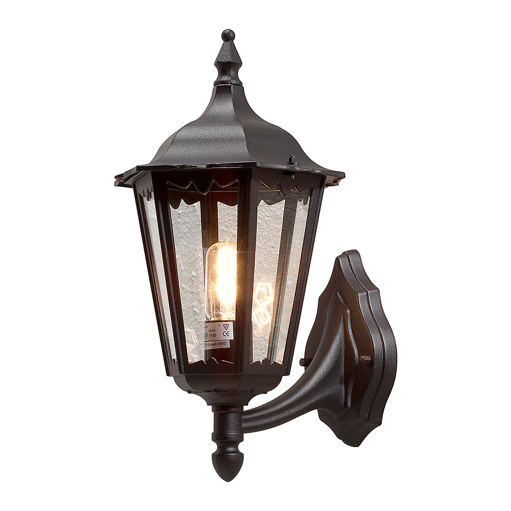 Firenze vegglampe 48 opp -  Svart