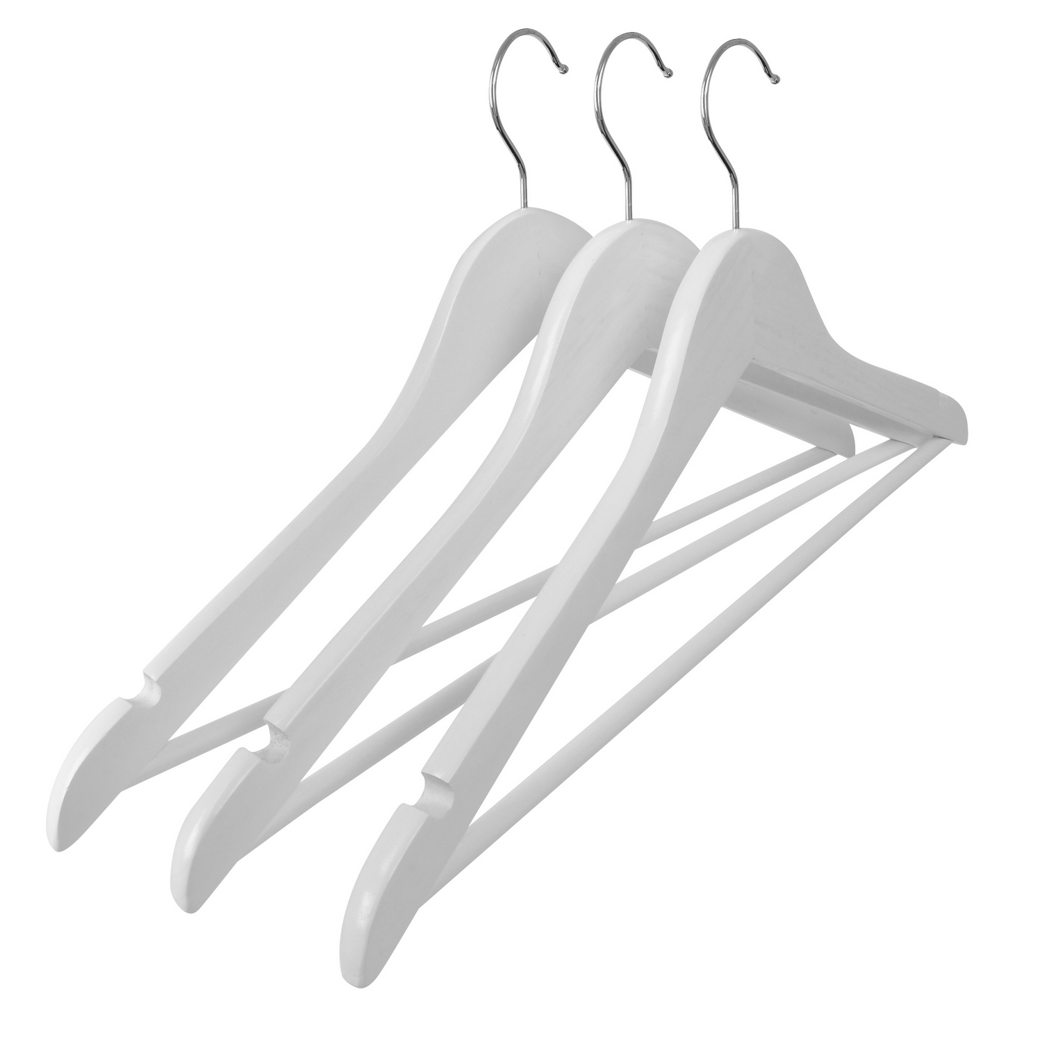 Kleshenger Home it med Buksestang og Sliss 3-pk