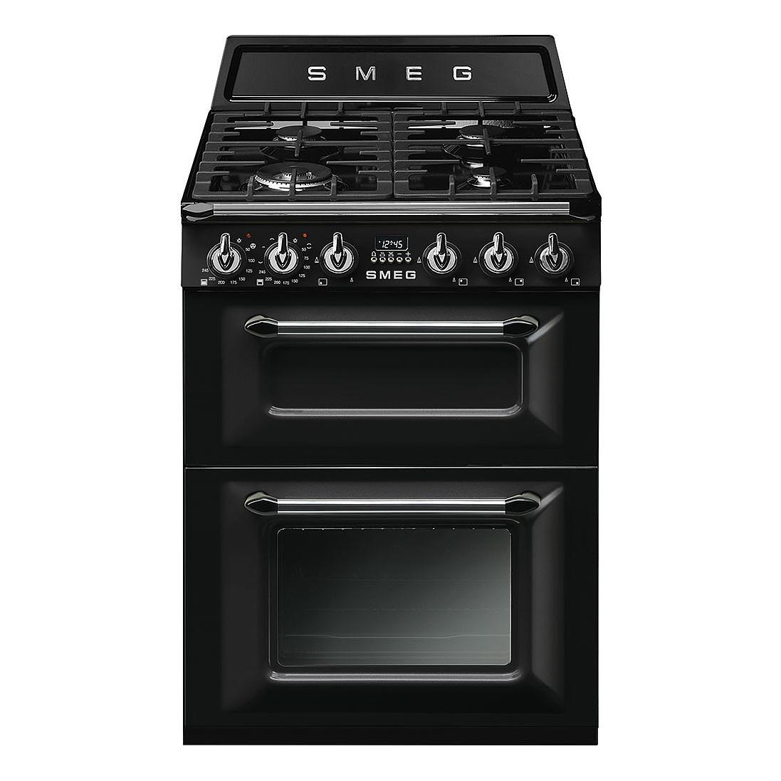Smeg Gasspis Victoria TR62BL Sort