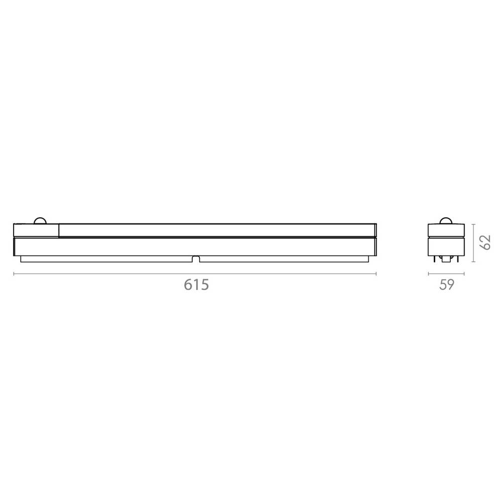 Baderomsarmatur SG ARMATUREN Prelude Square Hvit 3K Pir
