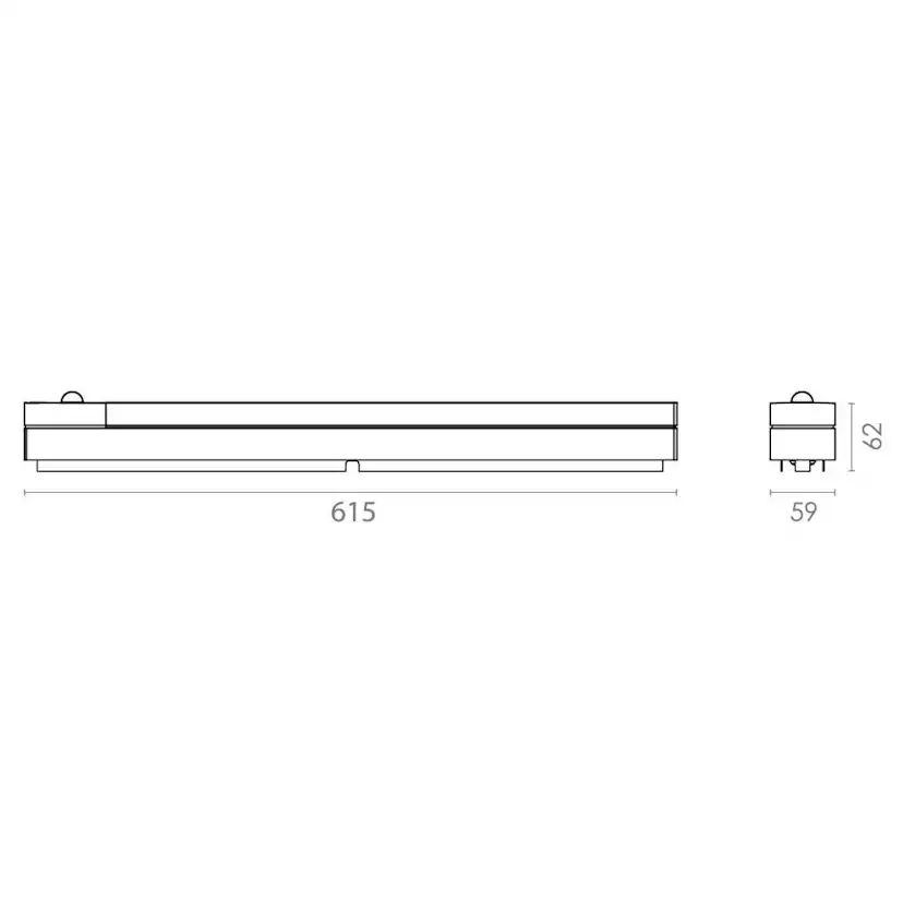 Baderomsarmatur SG ARMATUREN Prelude Square Hvit 3K Pir
