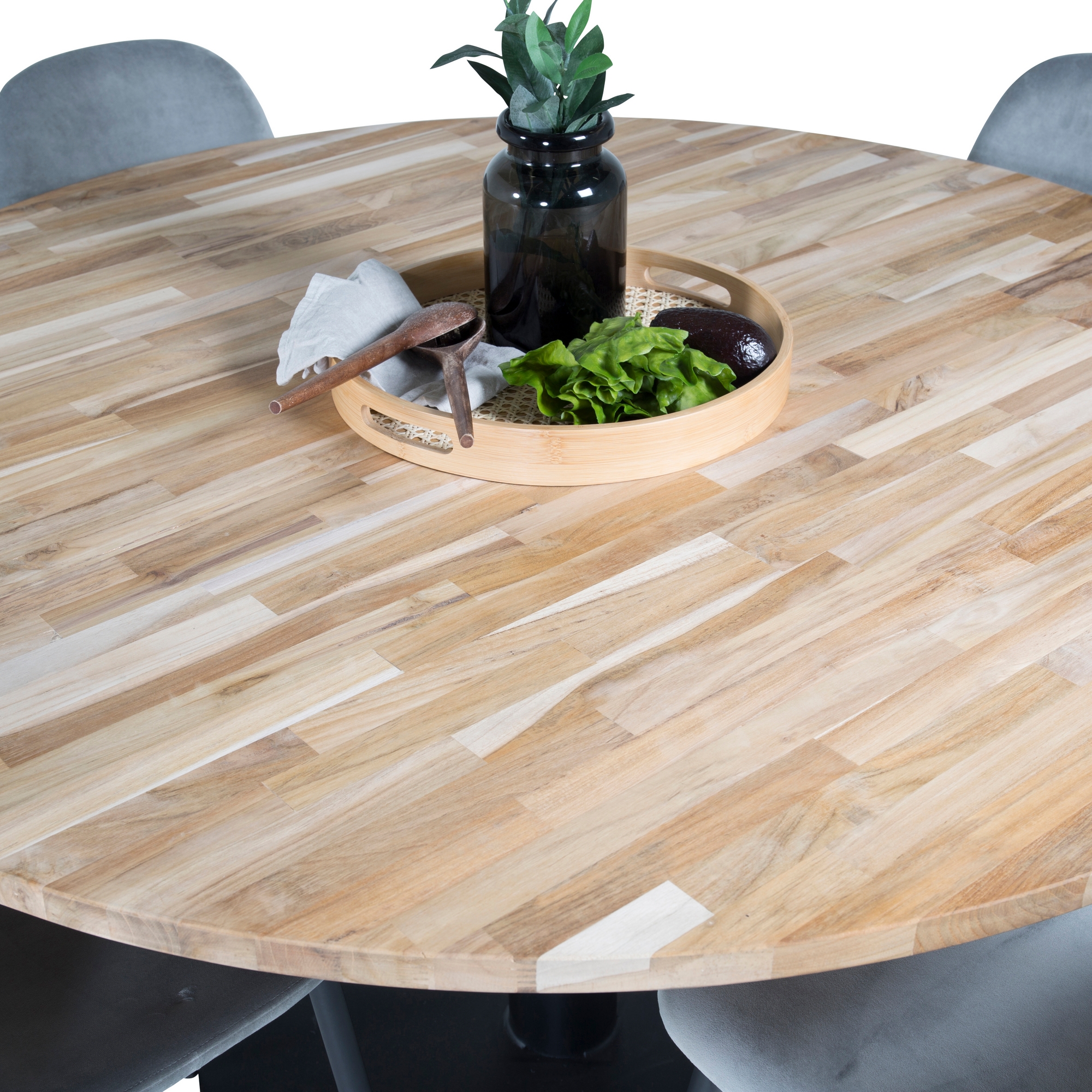 Spisegruppe Venture Home Cornelia med 4 Pobbie Stoler