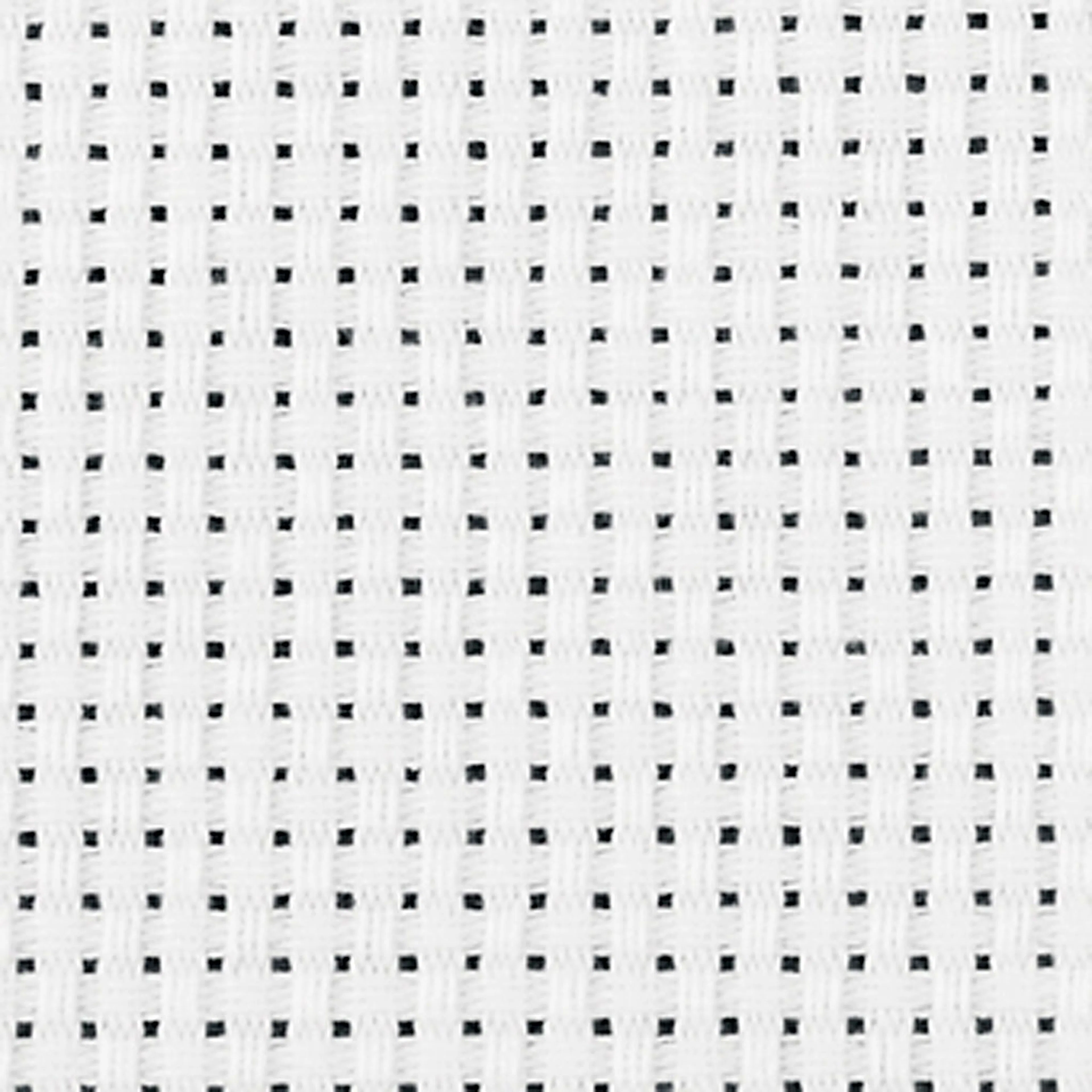 Broderistoff Creativ Company Aida 150 cm 35 Ruter pr 10 cm 3 m/ 1 stk Hvitt