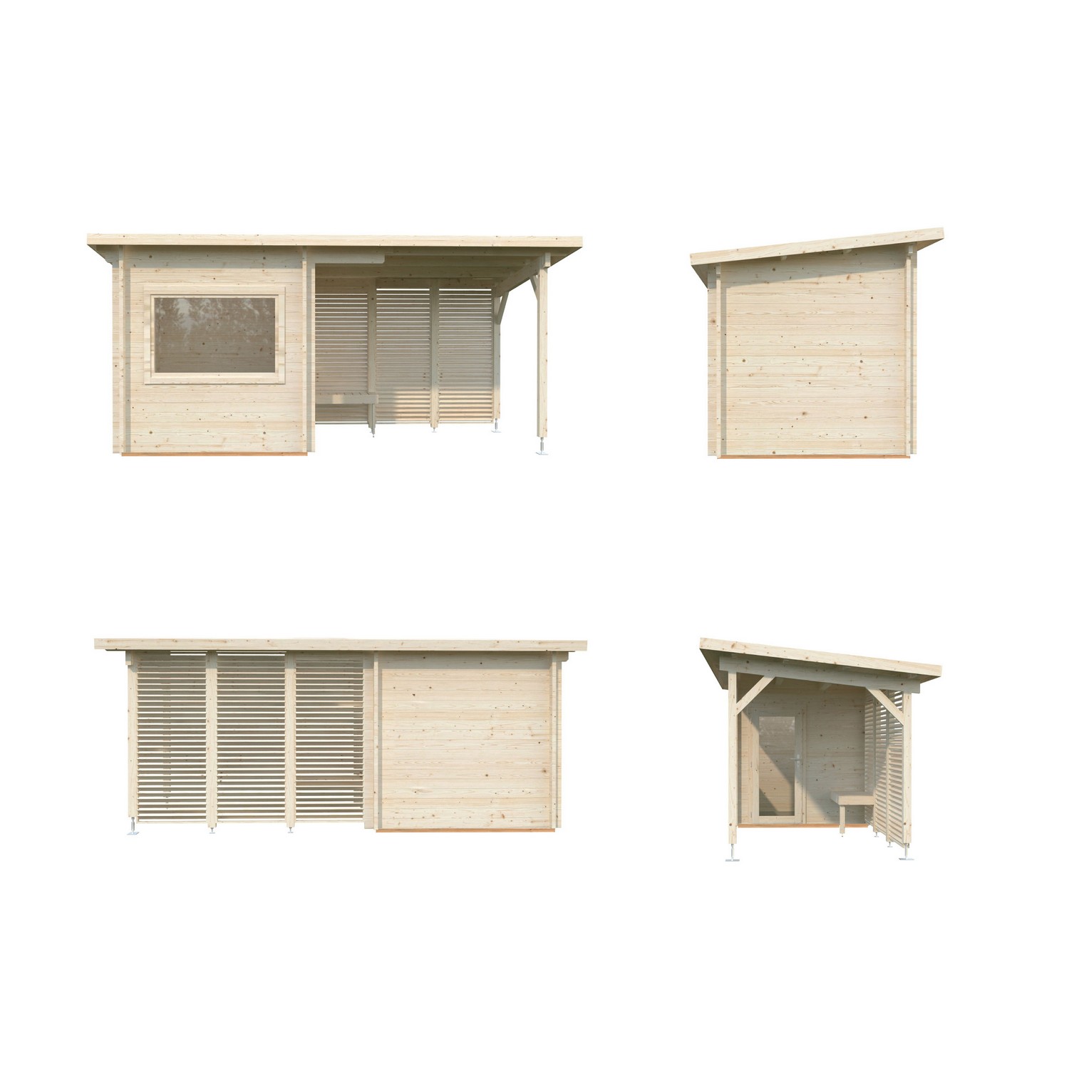 Badstuhus Palmako Sanna 4,1 + 5,9 m2
