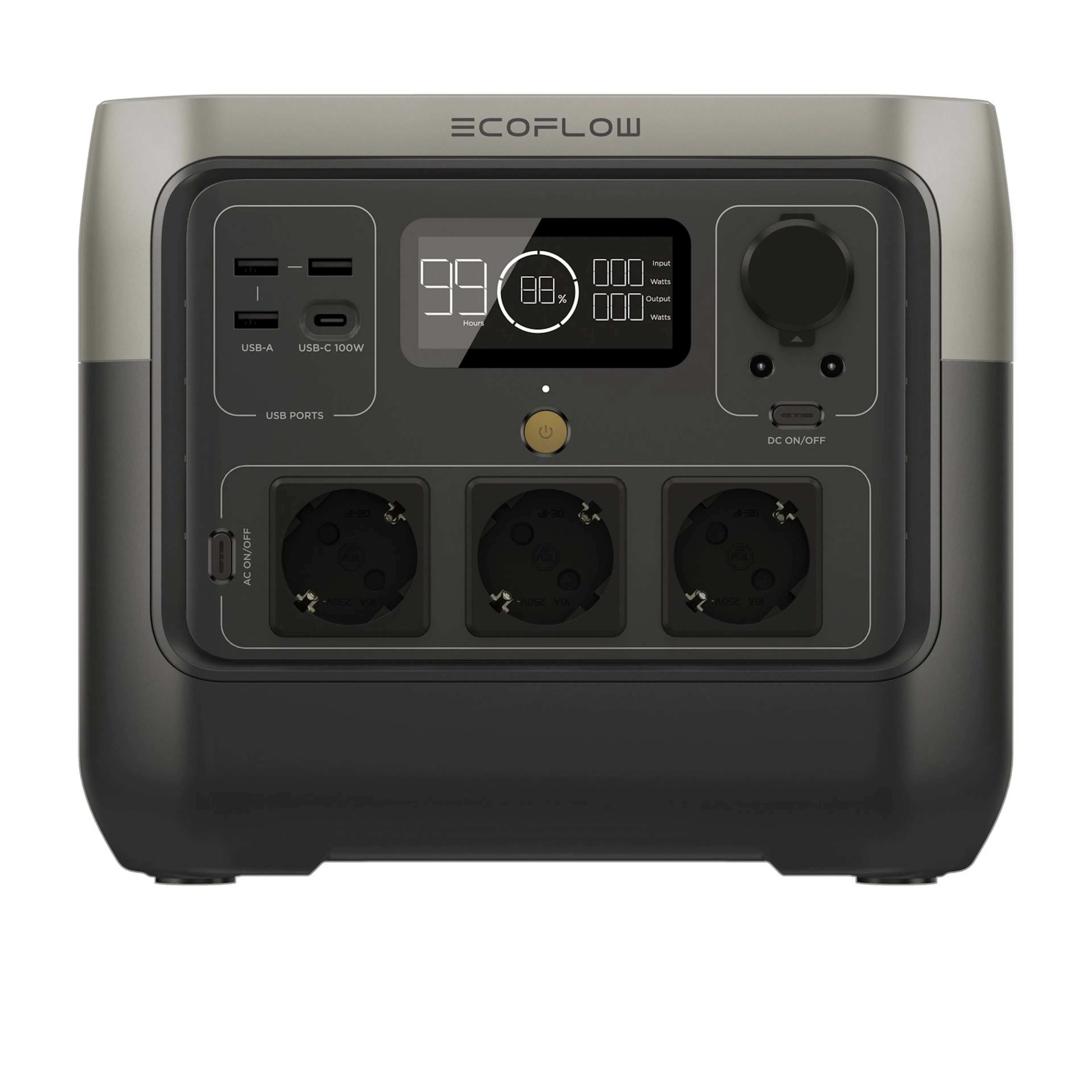 Power Station Ecoflow River 2 Pro Kapasitet 768Wh