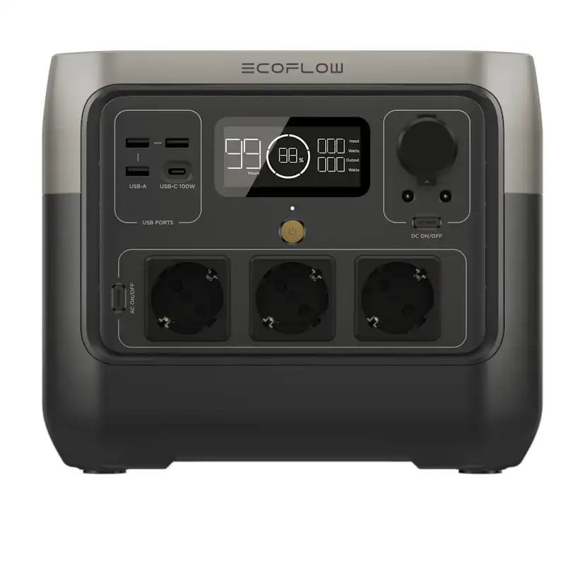 Power Station Ecoflow River 2 Pro Kapasitet 768Wh