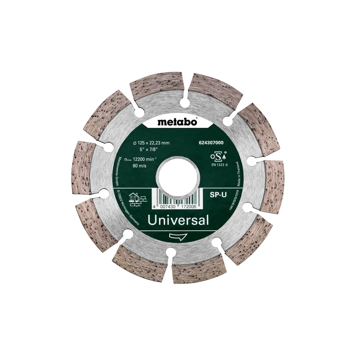 Diamantskive Metabo Universal Ø 125 mm