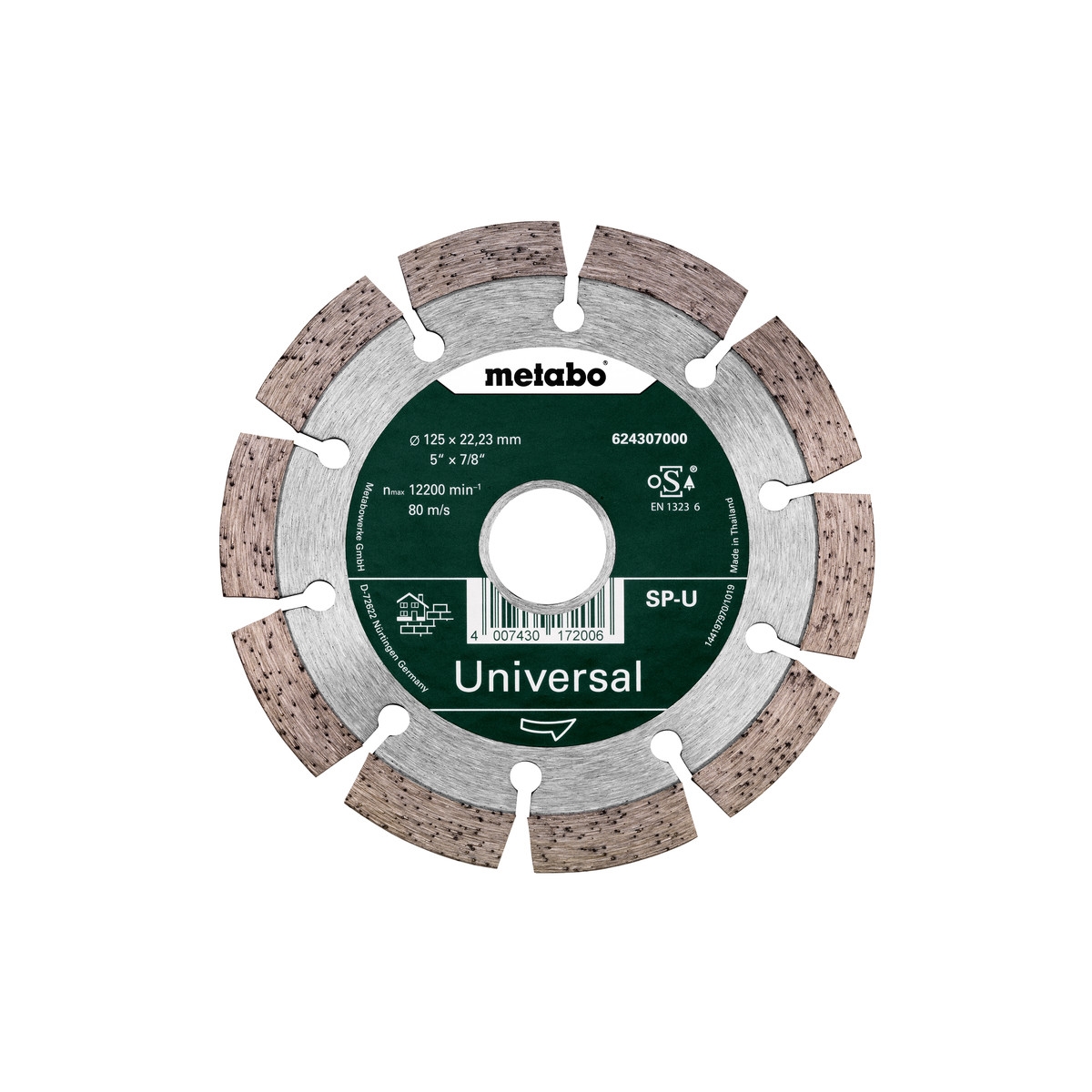 Diamantskive Metabo Universal Ø 125 mm