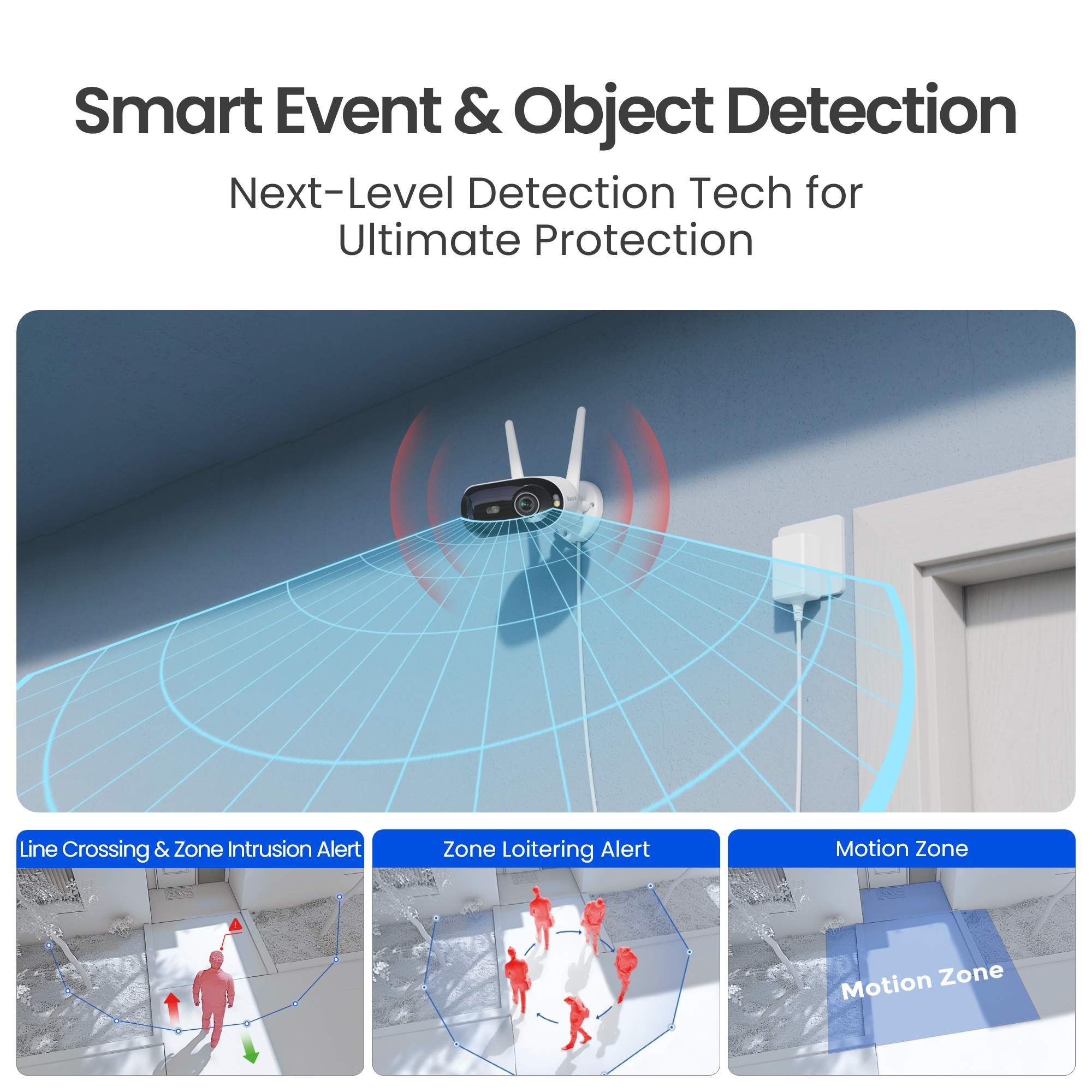 Overvåkningskamera Reolink Elite Wifi Smart 8MP Dual-Lens