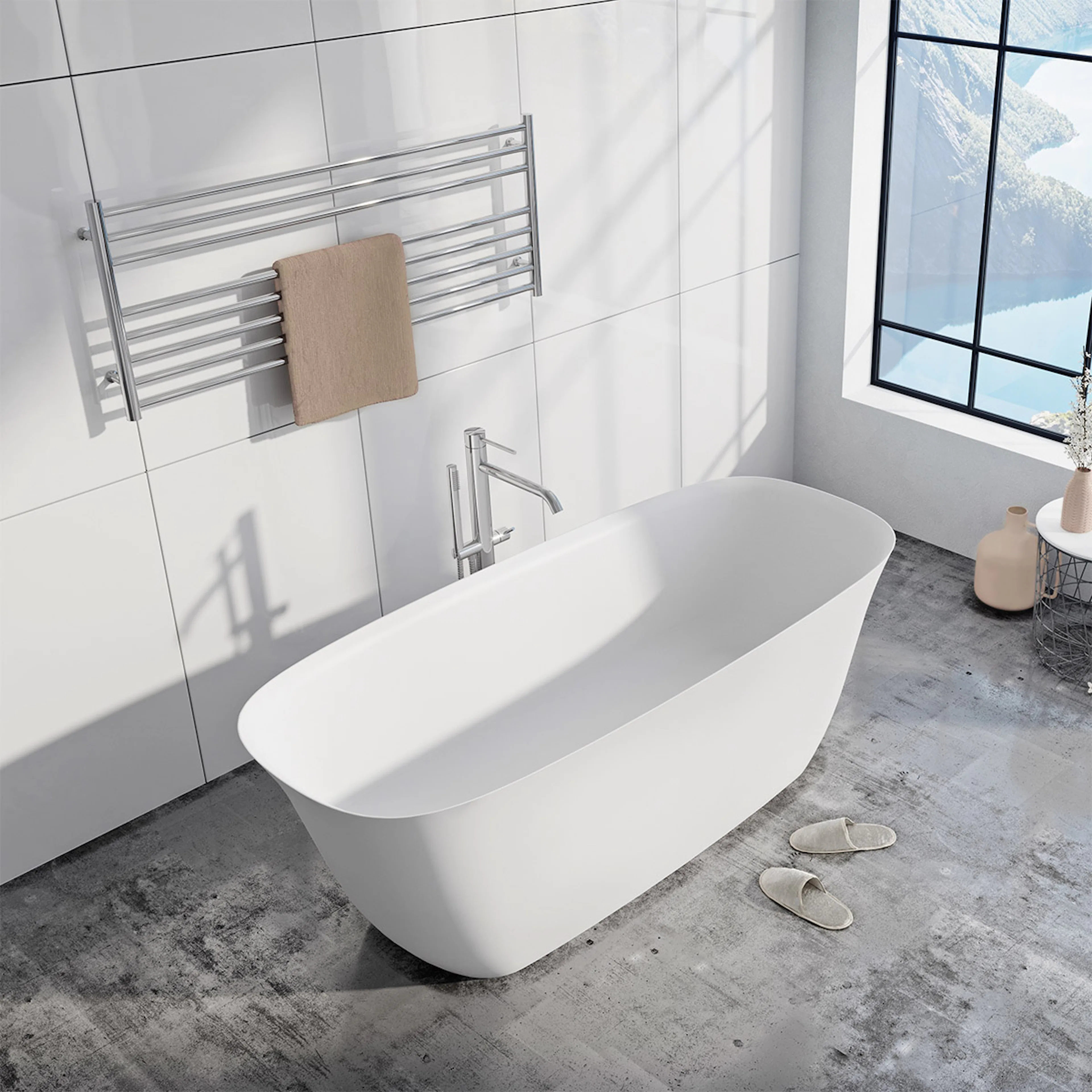 Badekar Strømberg Vadum 1700 mm