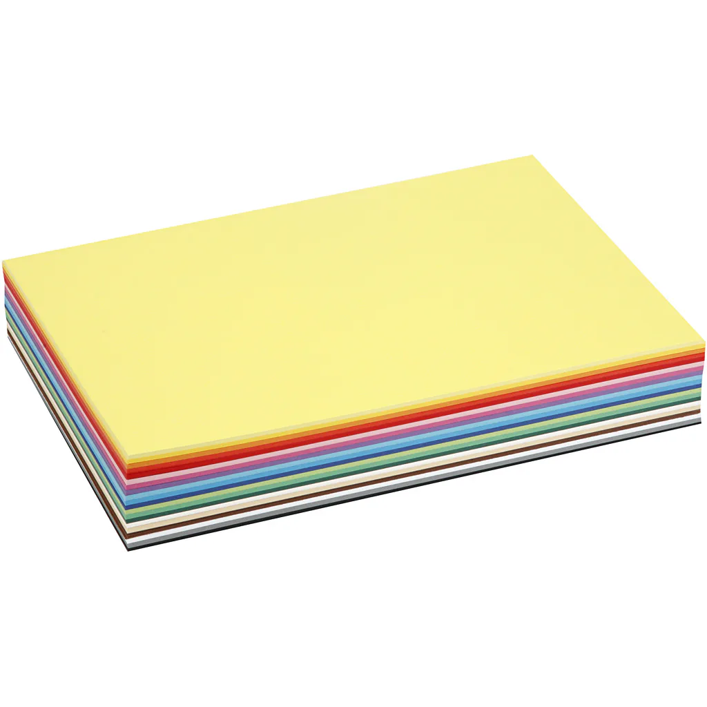 Kartong Creativ Company Ass Farger A4 210x297 mm 1 Pk