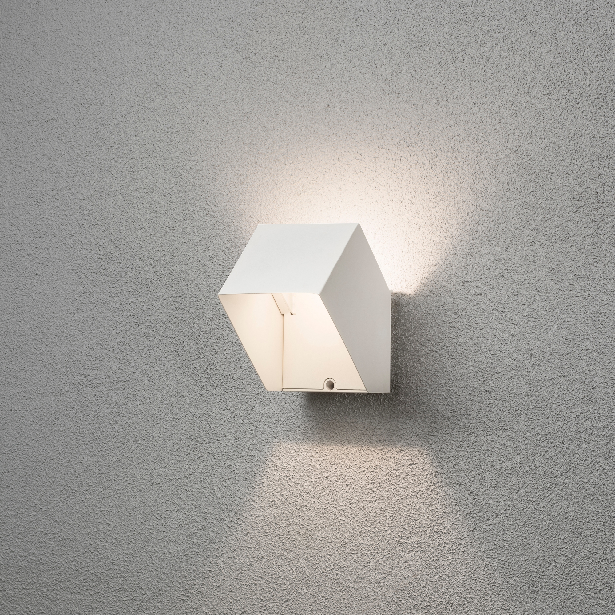 Vegglampe Gnosjö Konstsmide Pescara Kubus LED 3W