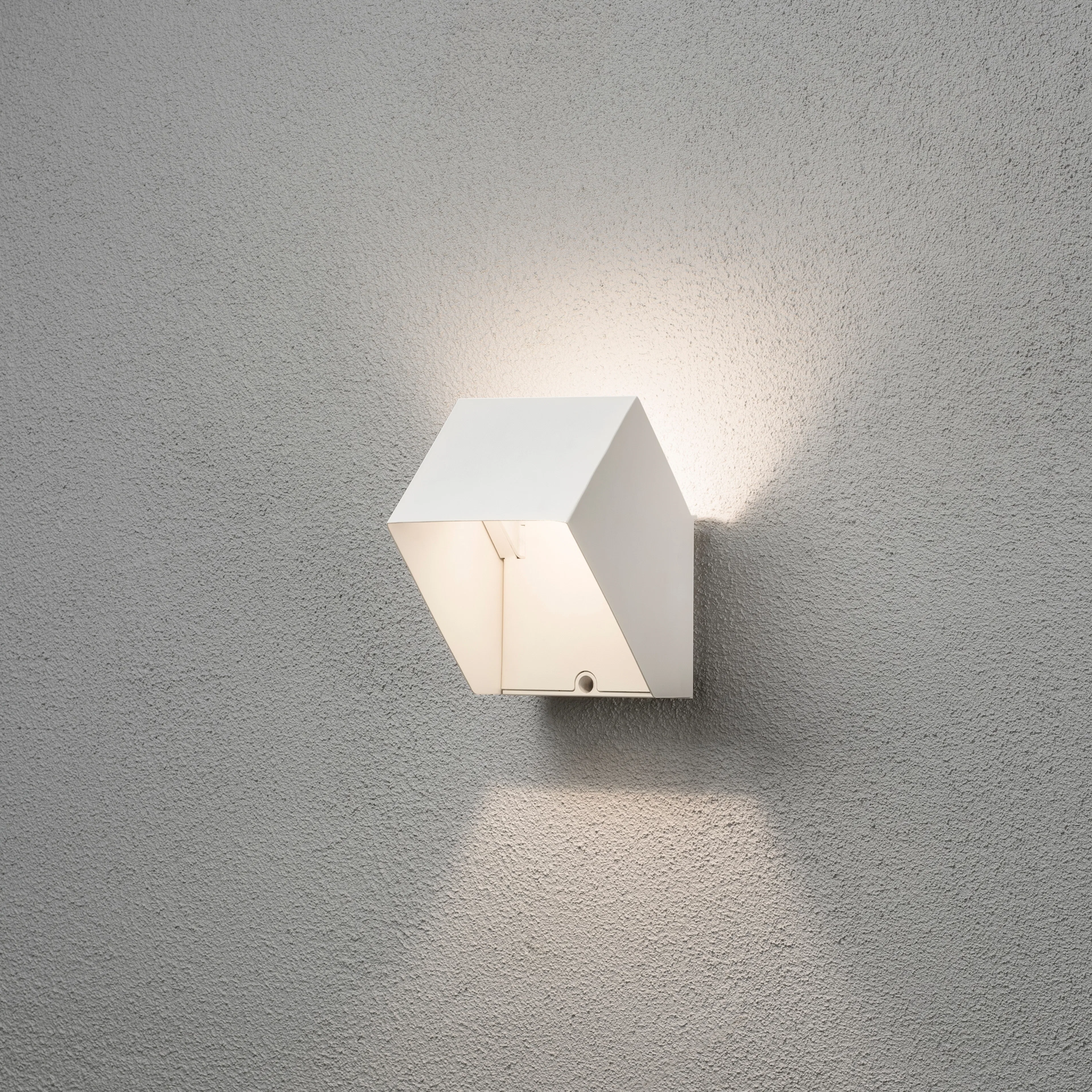 Vegglampe Gnosjö Konstsmide Pescara Kubus LED 3W