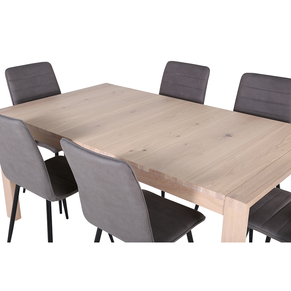 Spisegruppe Venture Home Shy med 6 Walerina Stoler Mikrofiber