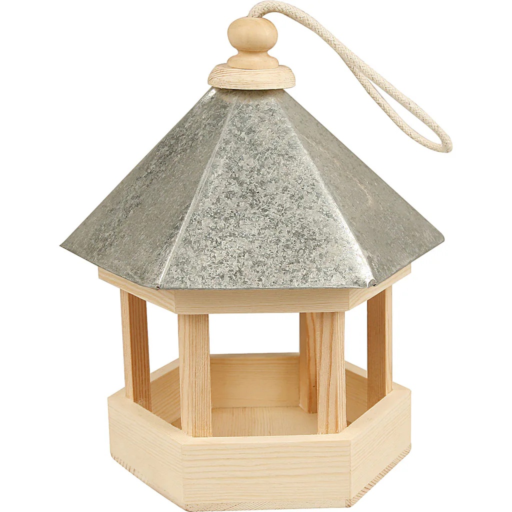 Fuglebrett Creativ Company med Sinktak Str 22x18x16,5 cm 1 stk