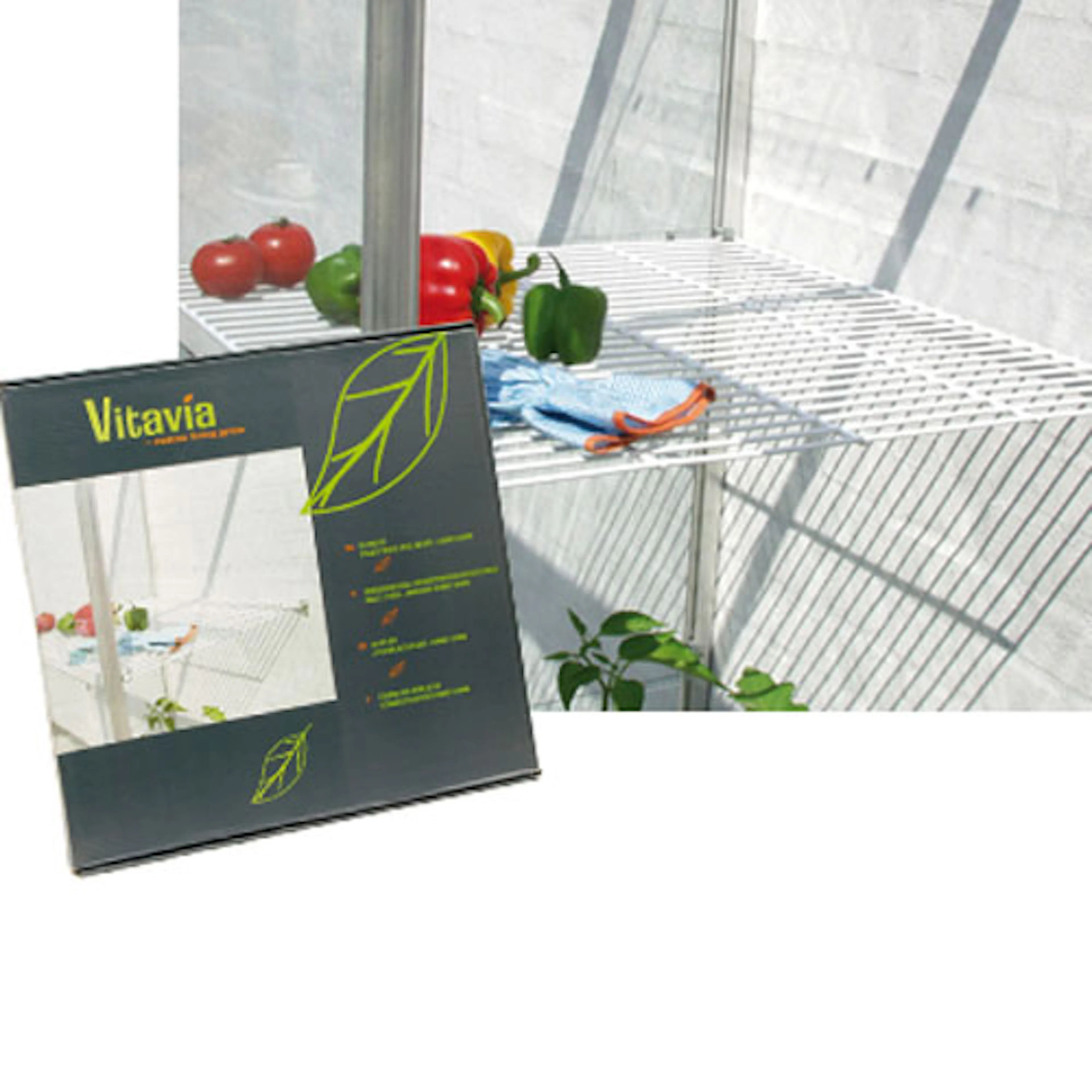 Hyllesett til Veggdrivhus Ida Vitavia