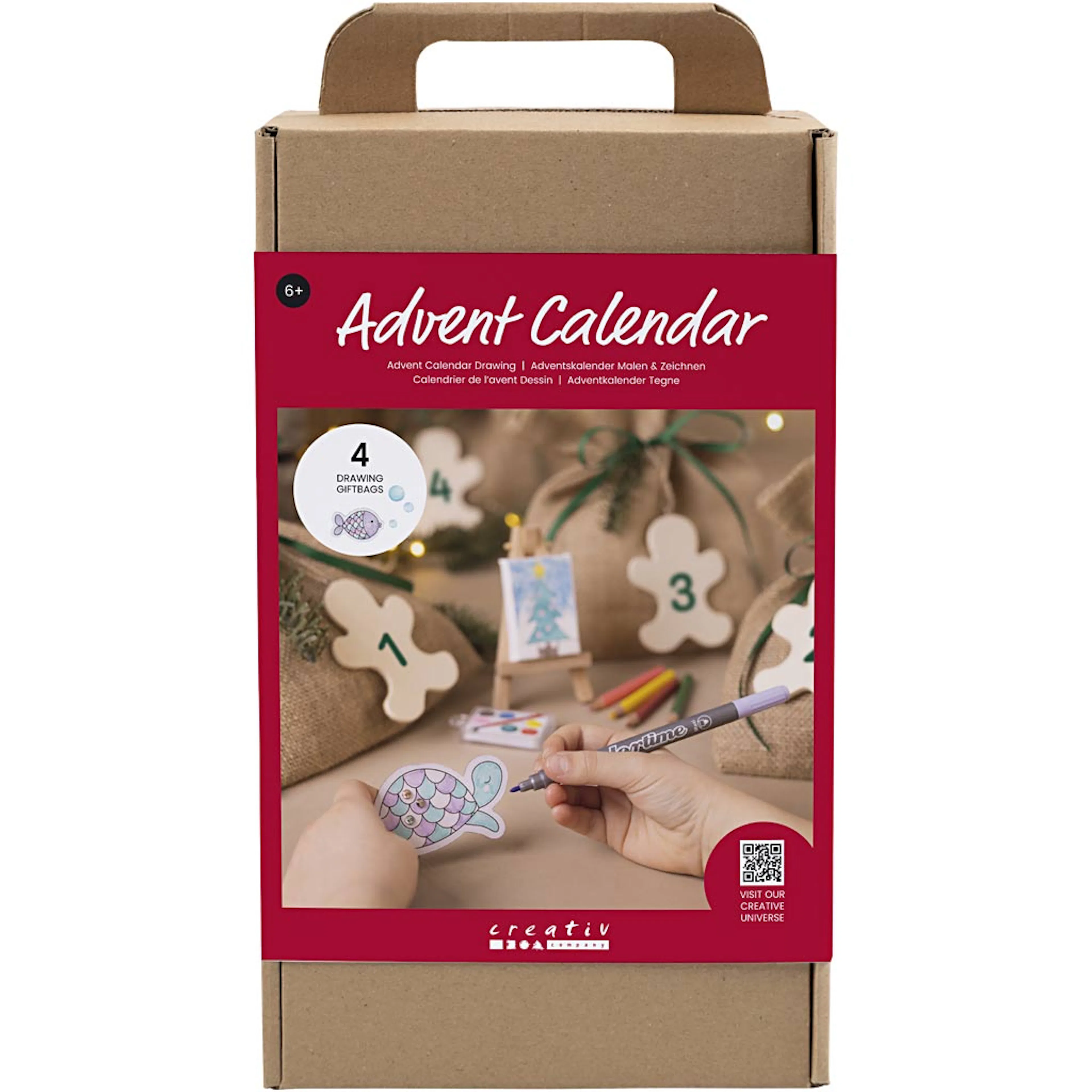 Adventskalender Creativ Company Tegning