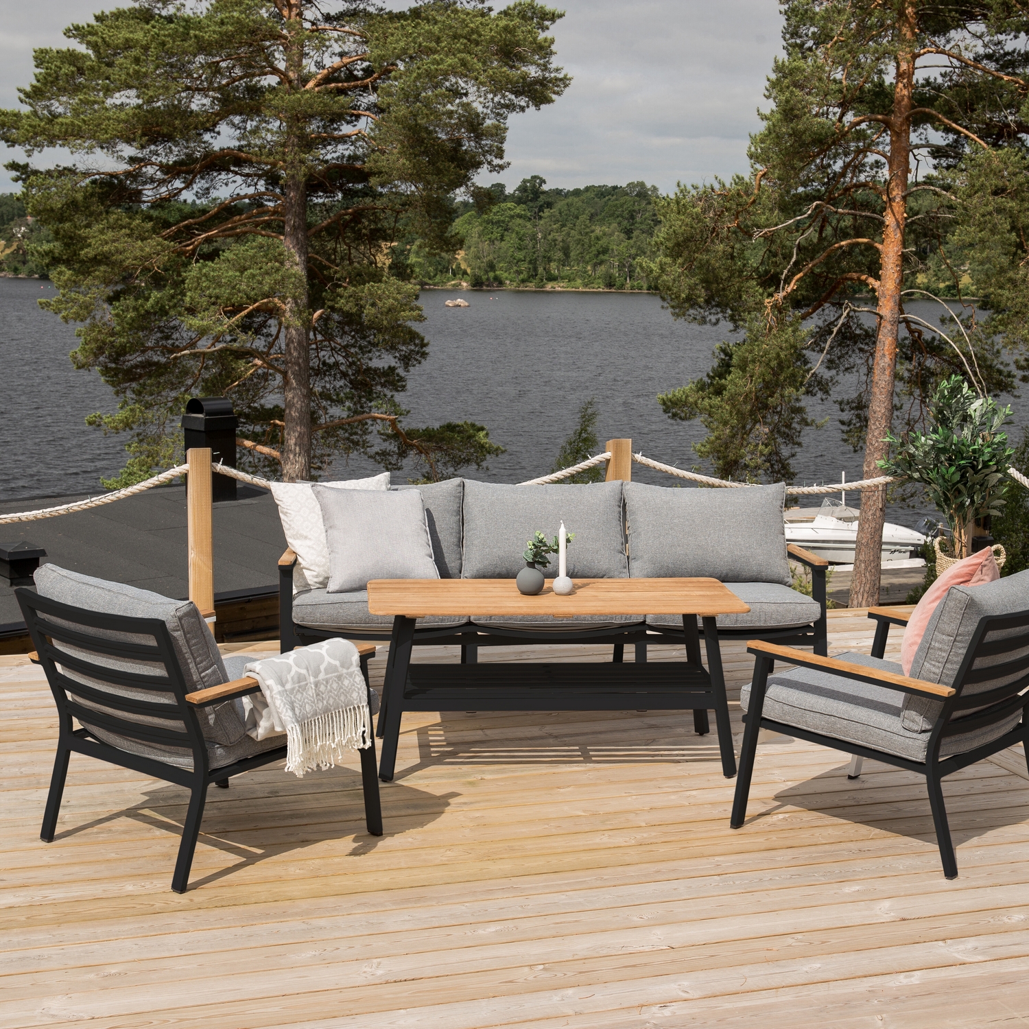 Loungegruppe Venture Home Brasilia Utendørs