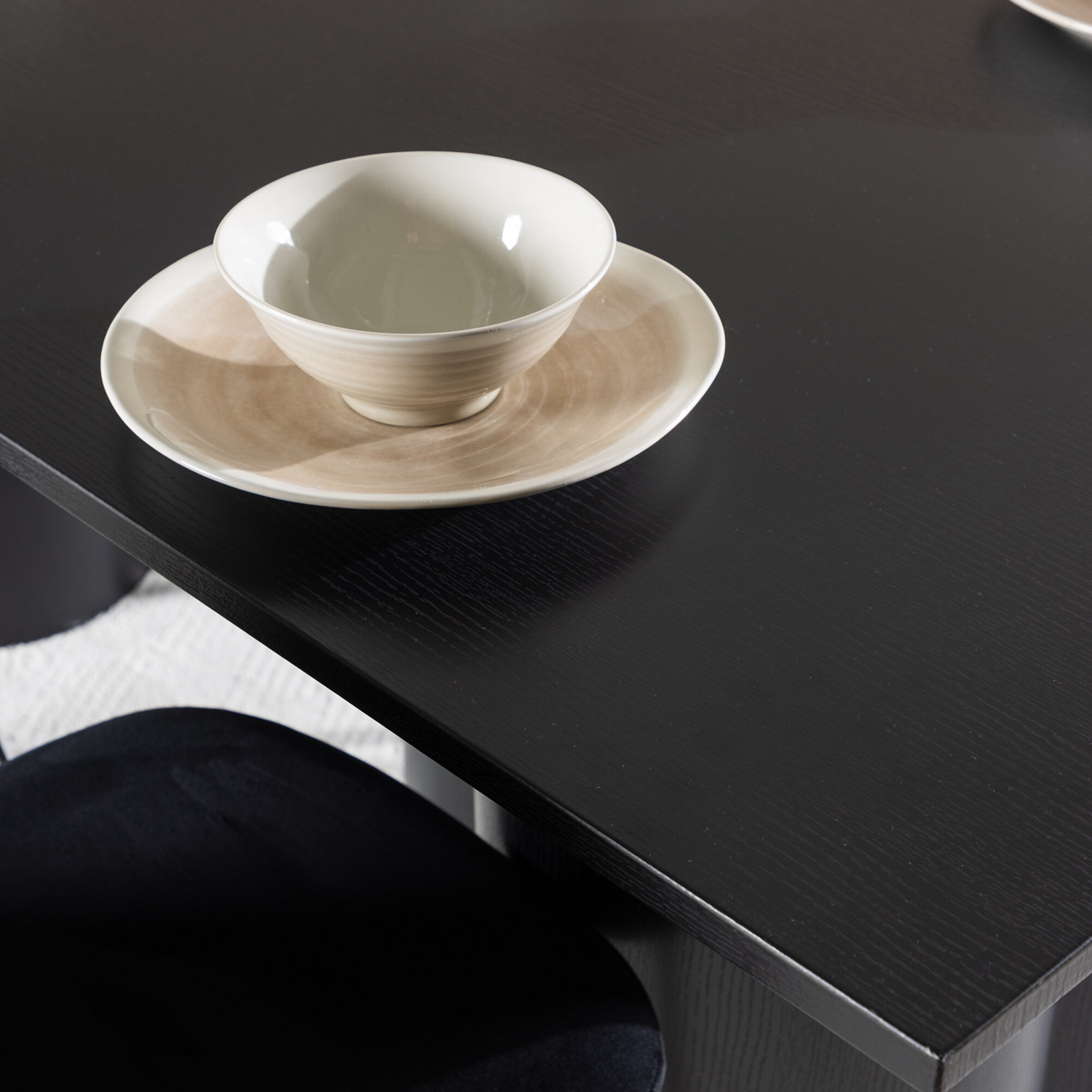 Spisegruppe Venture Home Olivia 210 med 6 stk Polar Stoler Fløyel