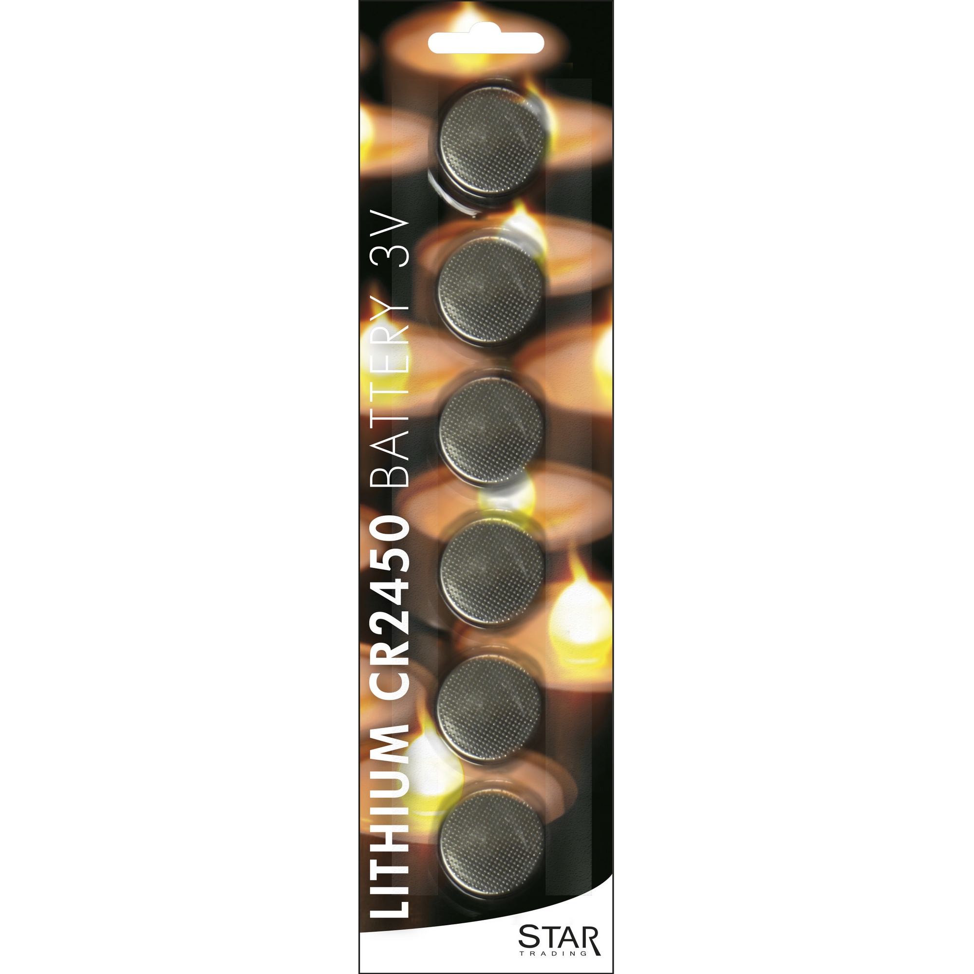 Batteri Star Trading CR2450 6-pk