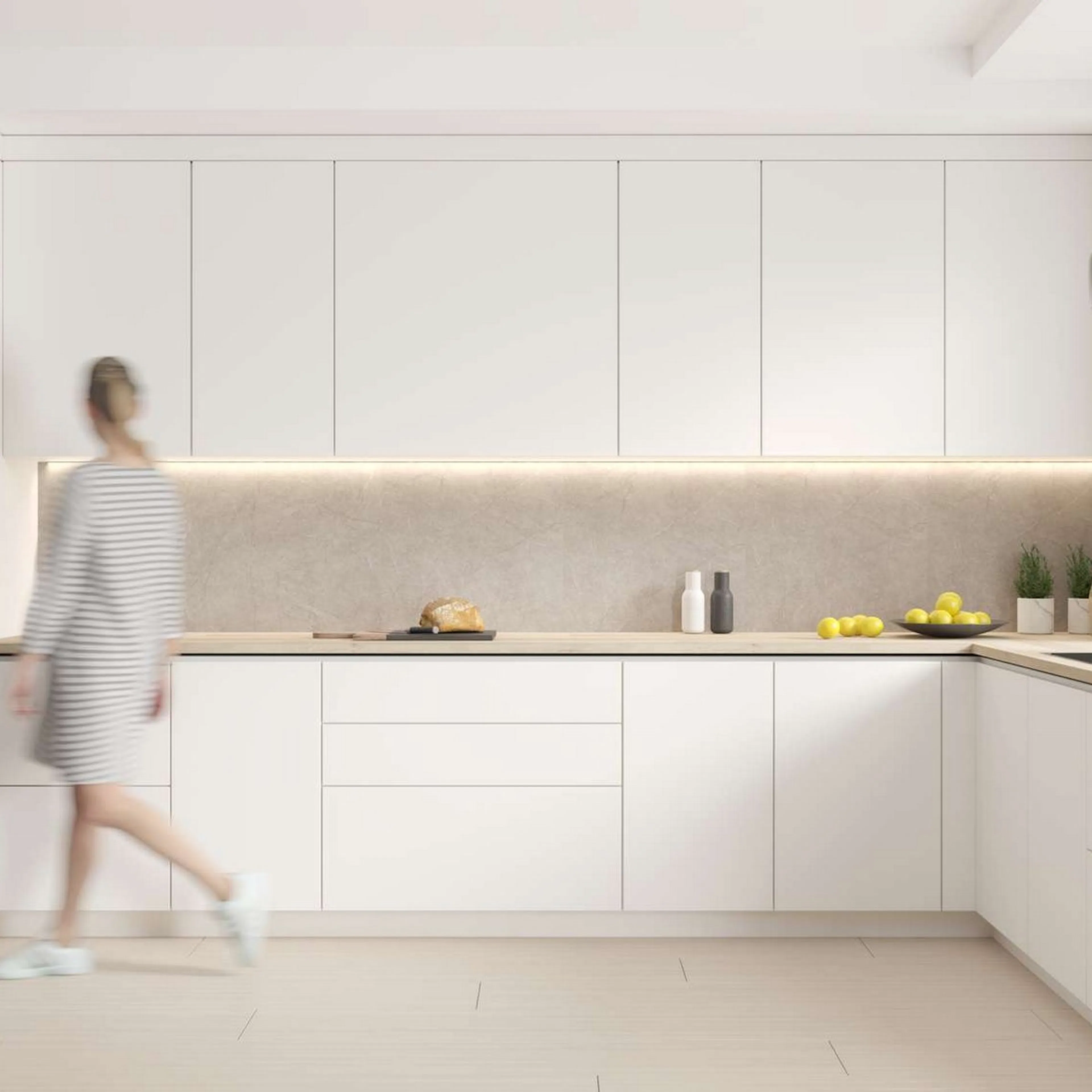 Kitchen Board 8304-KM00 Polished Stone