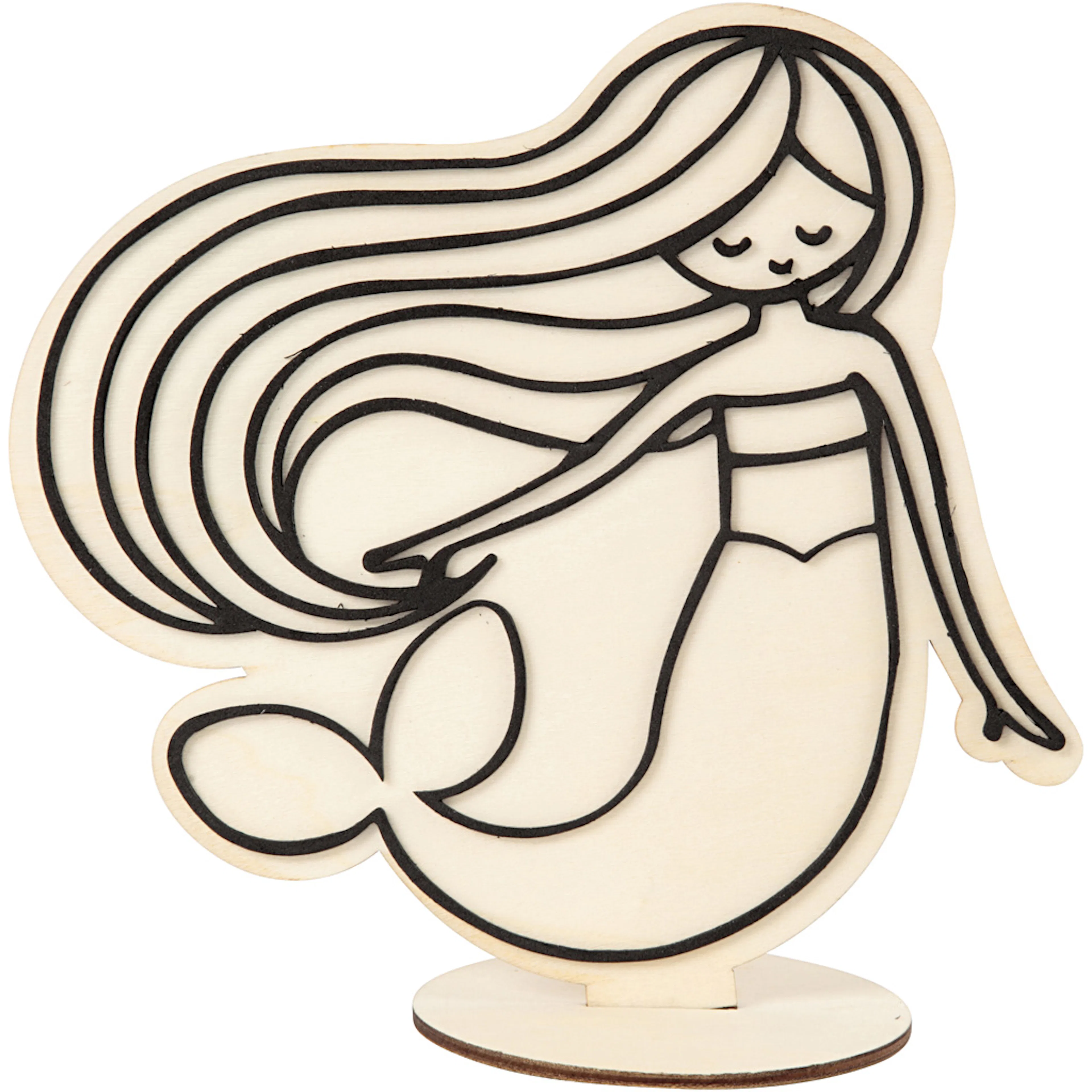 Dekorasjonsfigur Creativ Company H 18 cm Havfrue