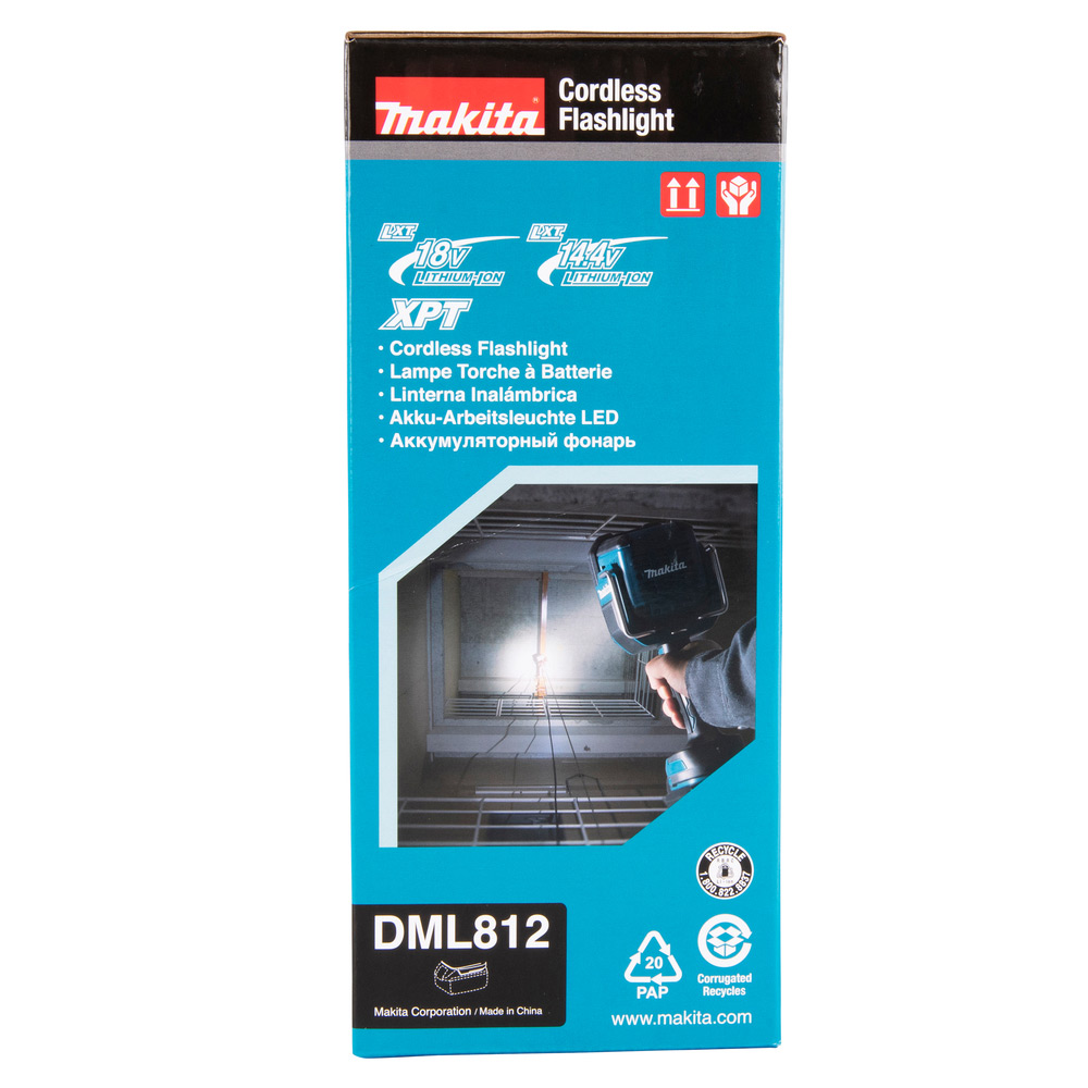 Lommelykt Makita DML812 LXT 18V uten Batteri og Lader