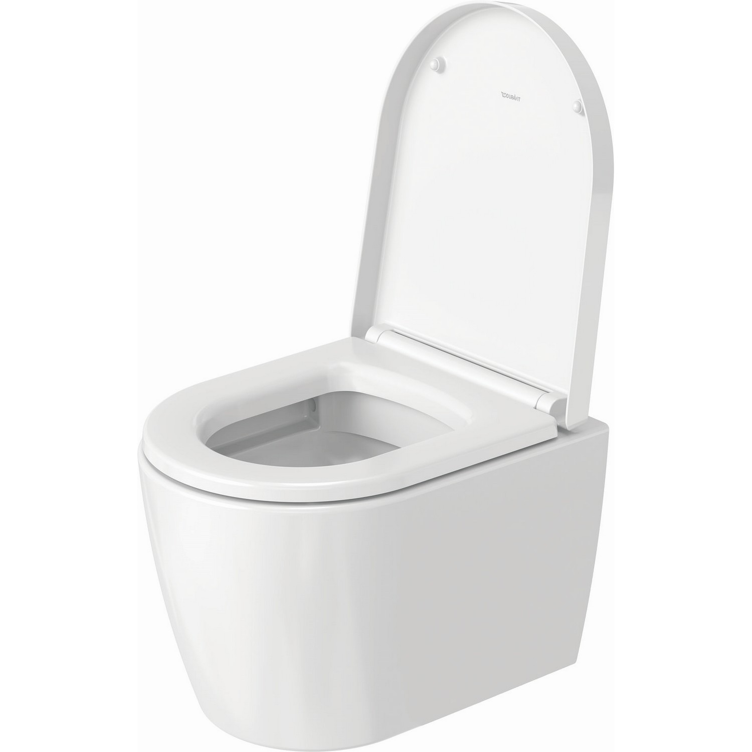 Toalettpakke Duravit Vegghengt ME by Starck WC-fixtur og Spyleknapp med Toalettsete