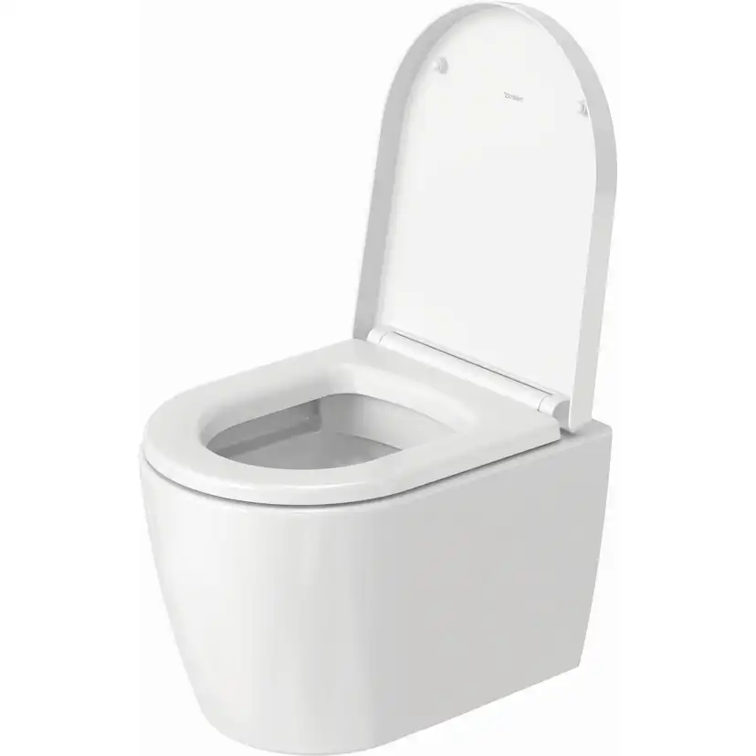Toalettpakke Duravit Vegghengt ME by Starck WC-fixtur og Spyleknapp med Toalettsete