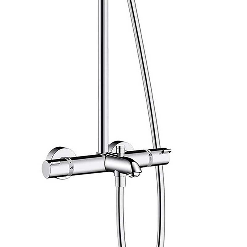 Takdusjsett Hansgrohe Croma Select S 280 Air 1jet Showerpipe med Badekarbatteri