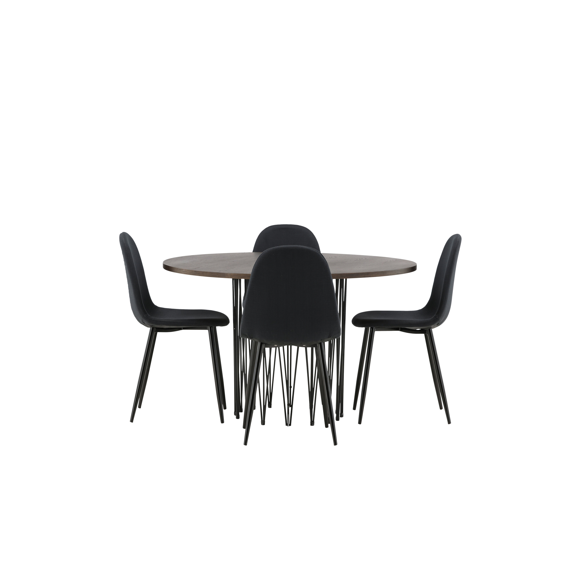 Spisegruppe furniture/fashion Stone med 4 Polar Stoler