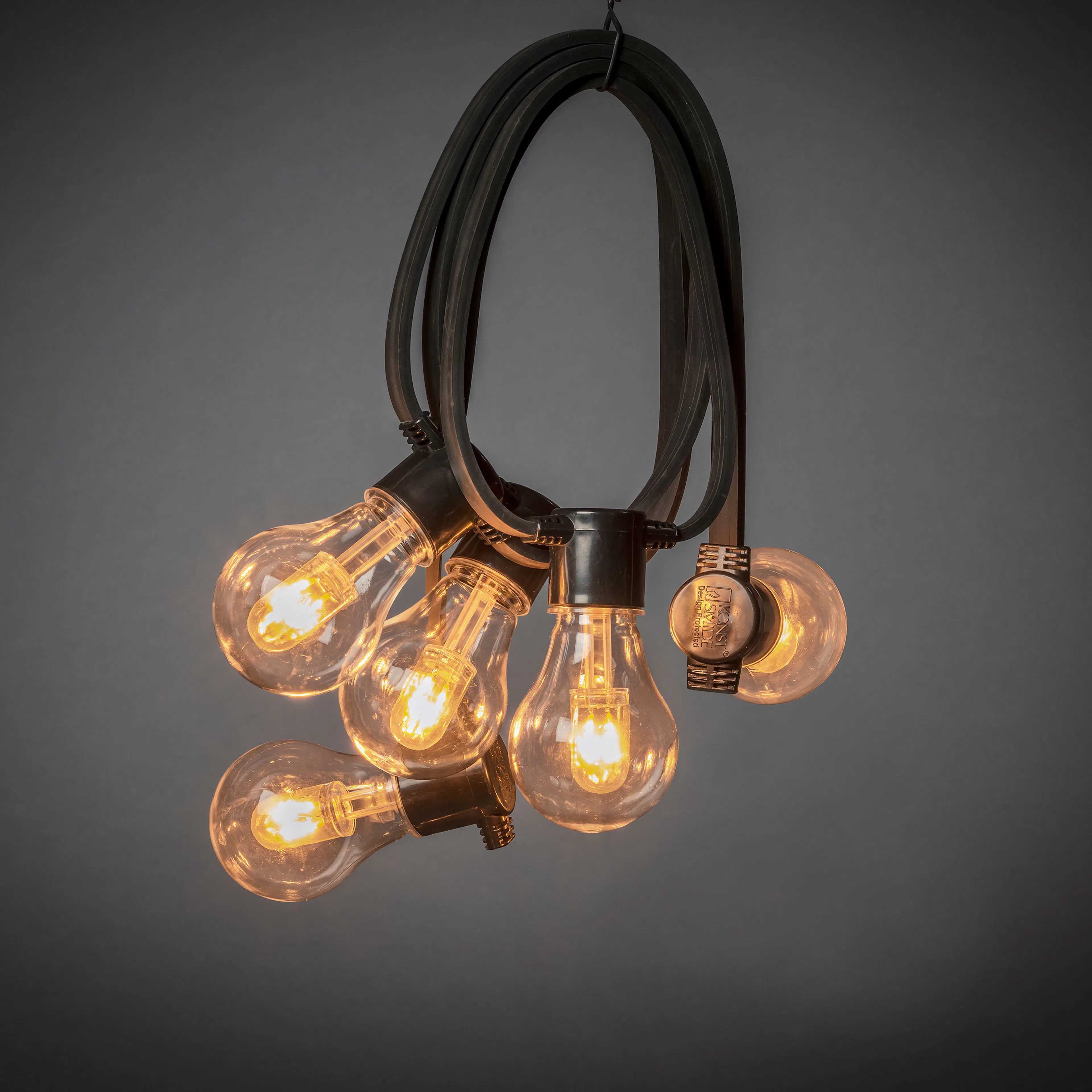 Lyslenke Gnosjö Konstsmide Amber M-form Utbyttbar LED 4,5 m