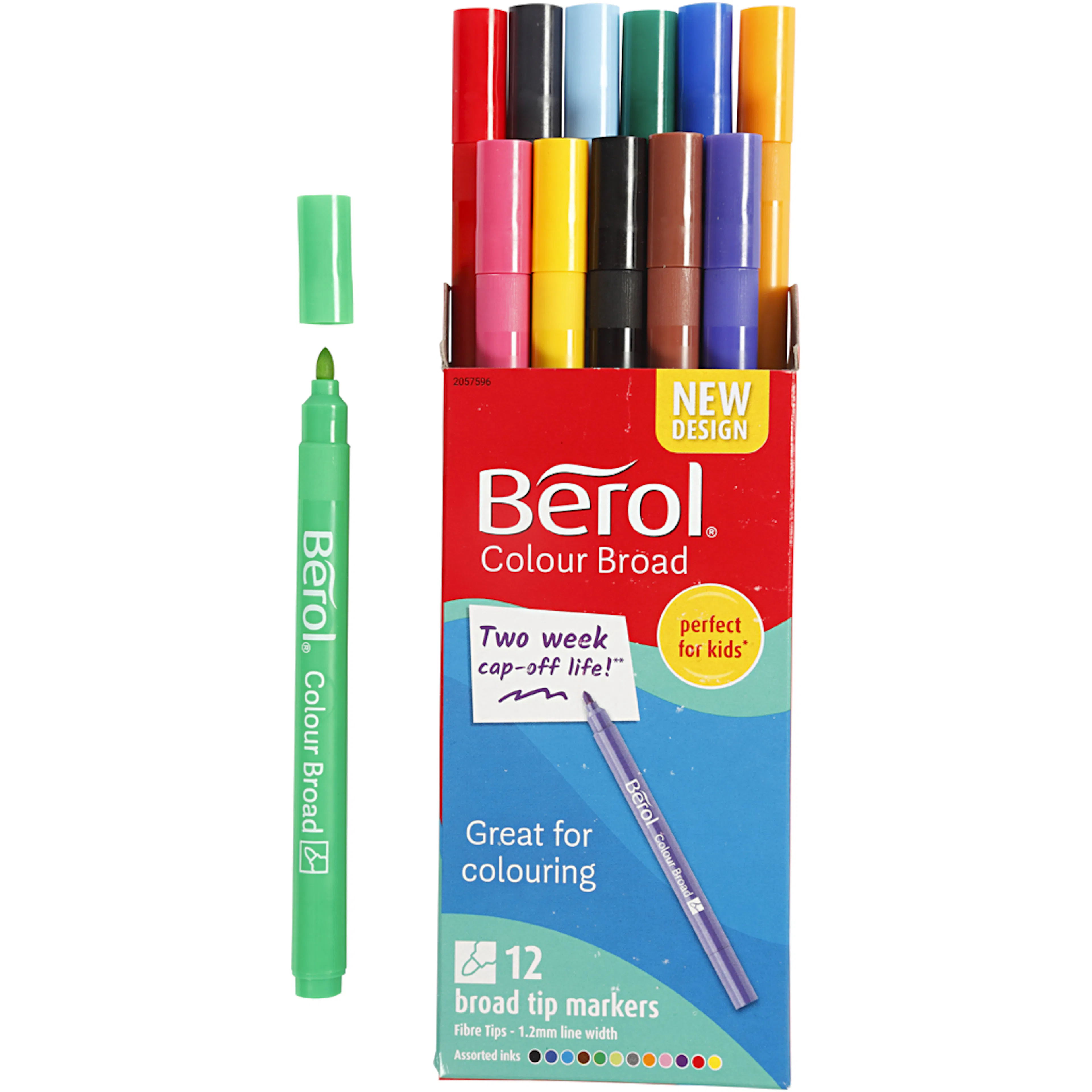 Tusj Creativ Company Berol Ass Farger Strek 1-1,7 mm
