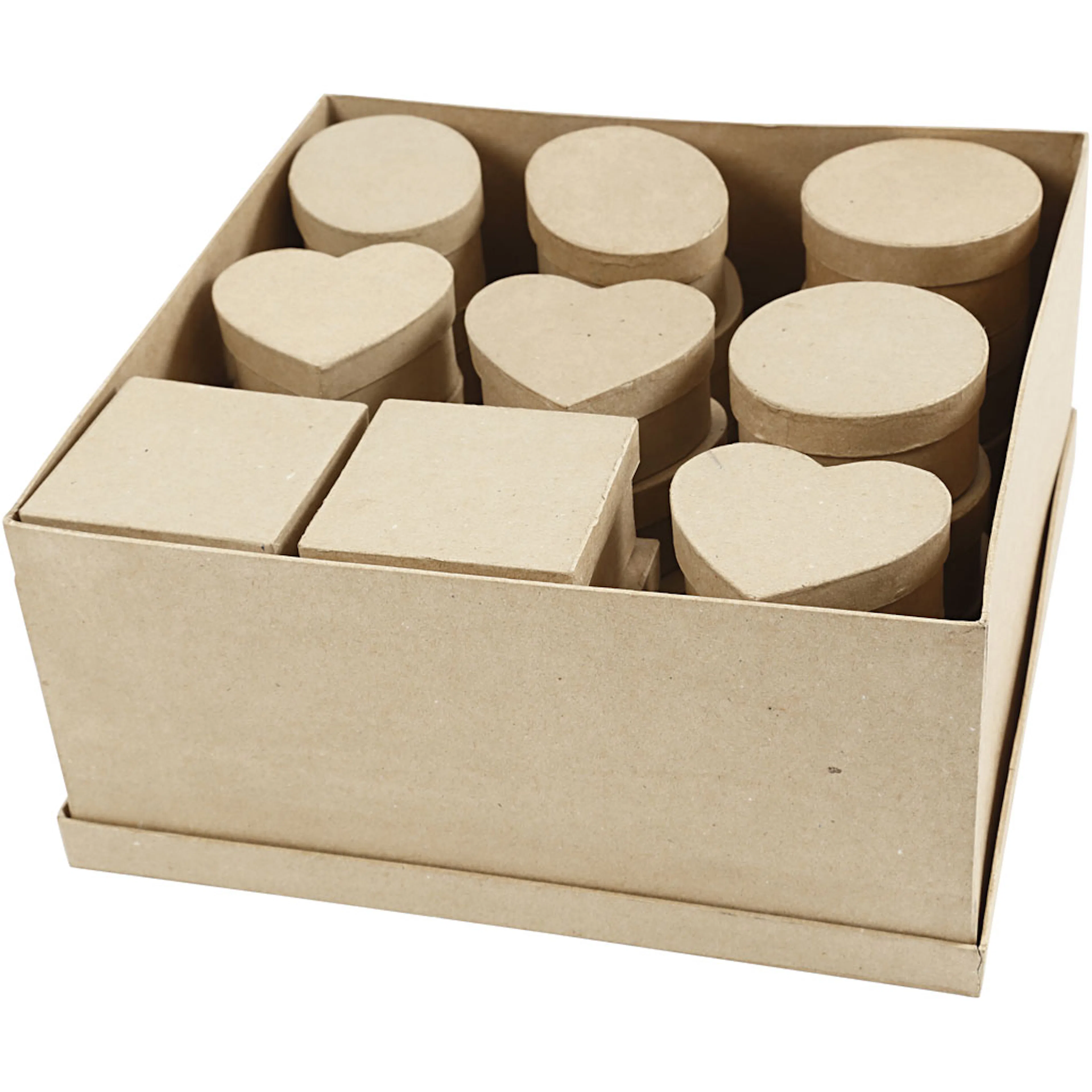 Håndlagde Esker Creativ Company Mediumasker 4x7 stk/1 Pk