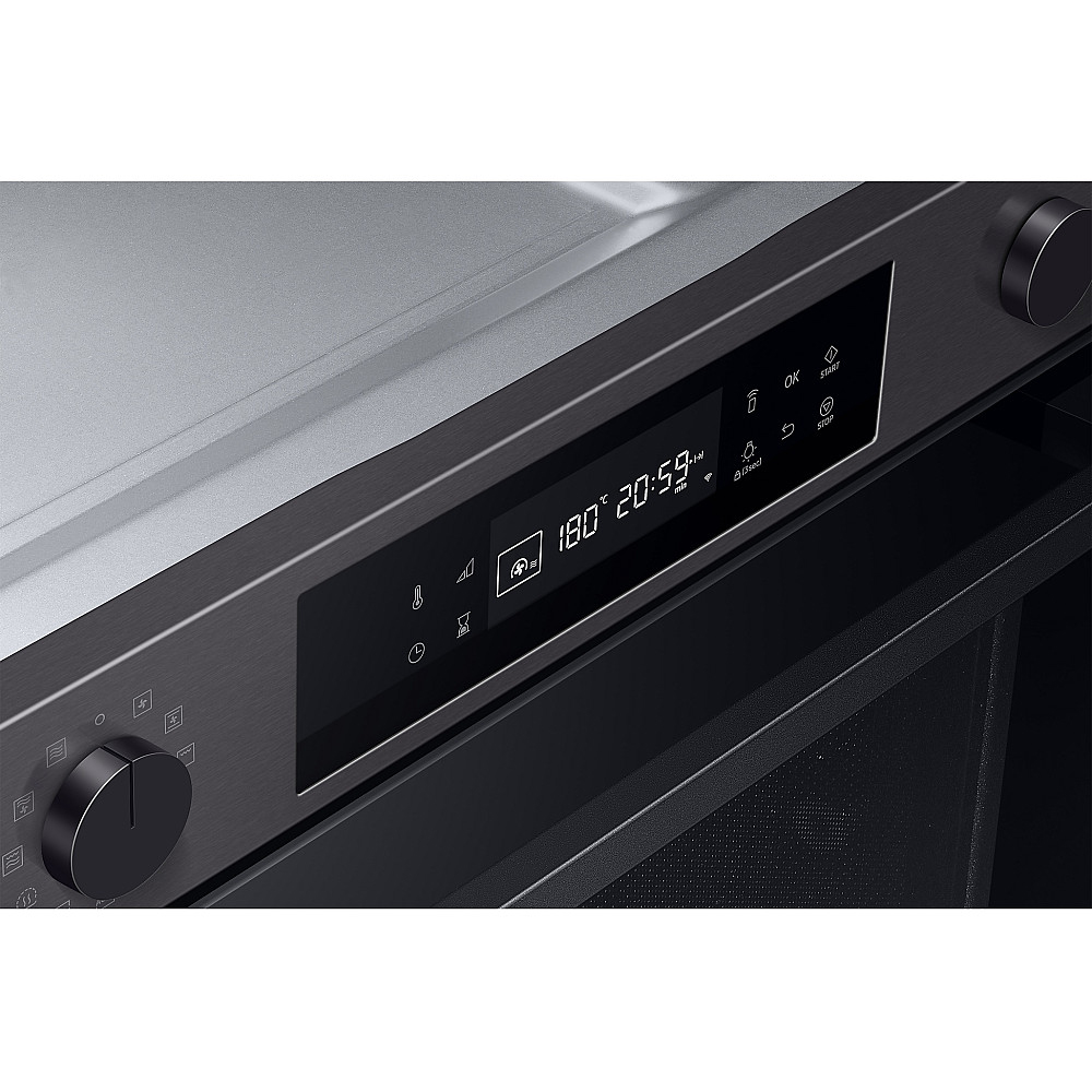 Kompaktovn Samsung Series 4 NQ5B4553FBB/U1 Sort med Wi-Fi og Mikrobølgeovenkombi