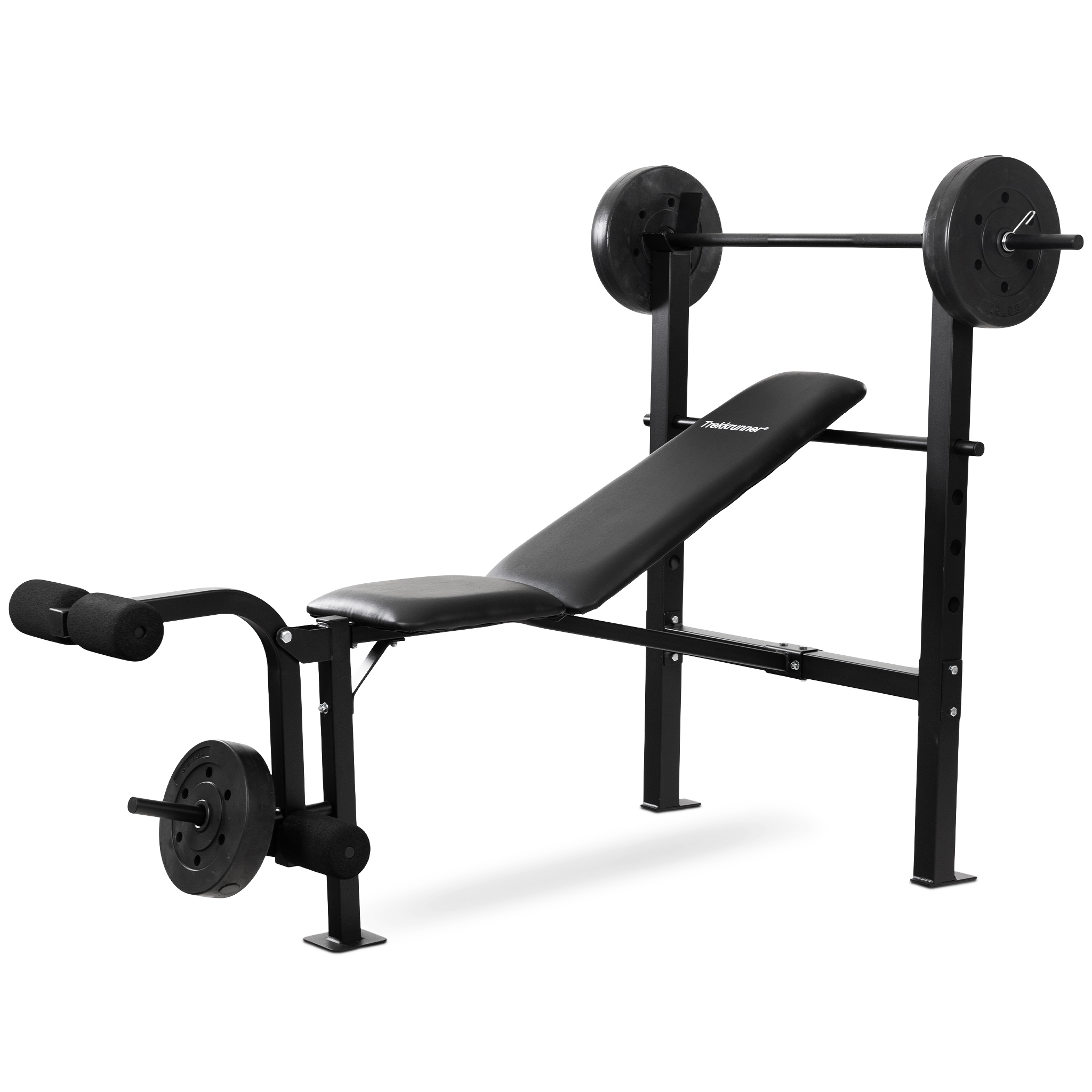 Benkpress Trekkrunner 210kg, 145x85x116 cm